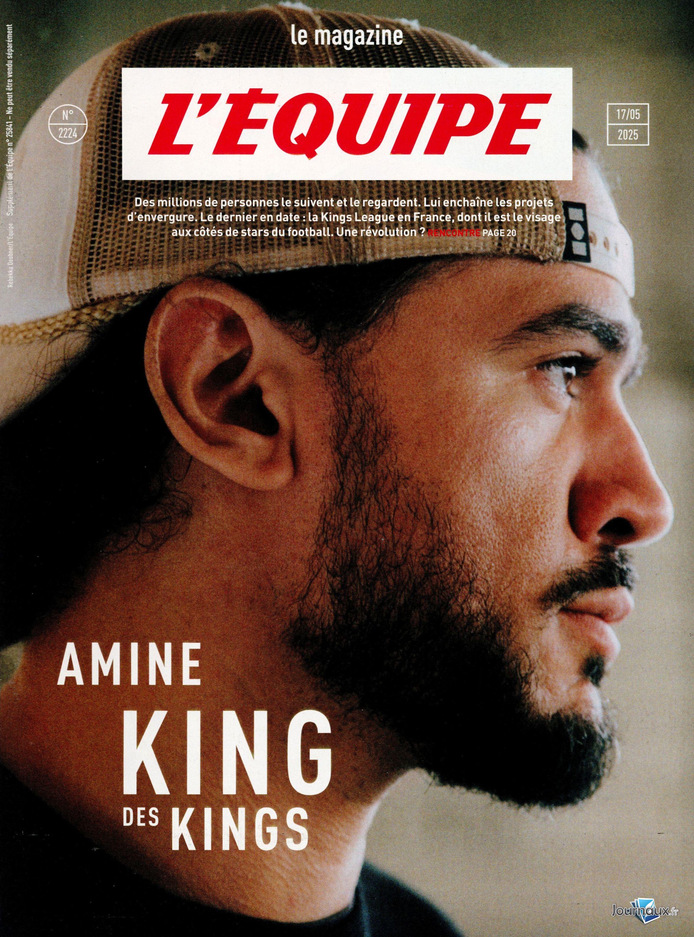 L'Equipe Samedi + Supplément Equipe Magazine n° 517 2025-05-17