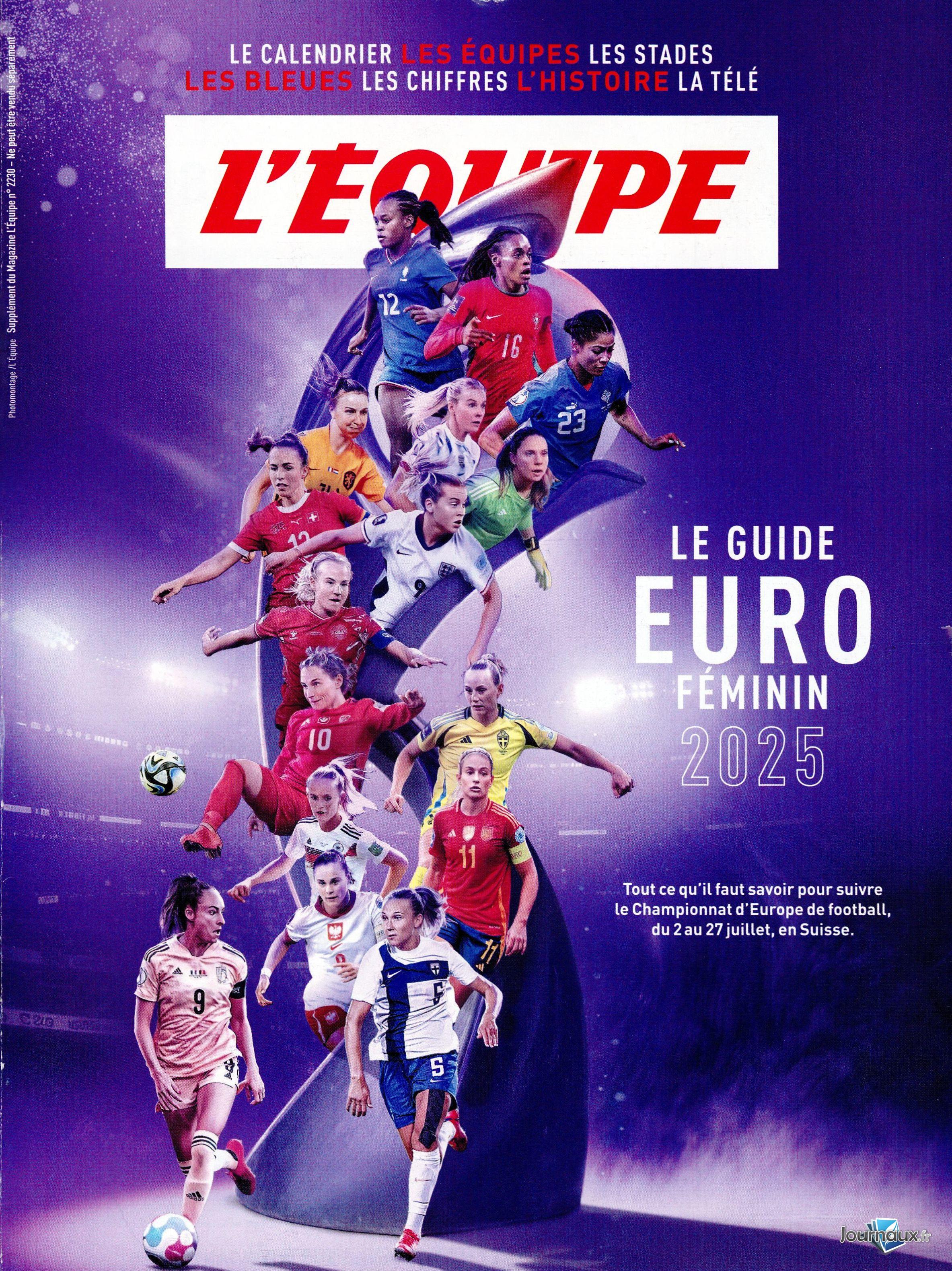 L'Equipe Samedi + Supplément Equipe Magazine n° 628 2025-06-28