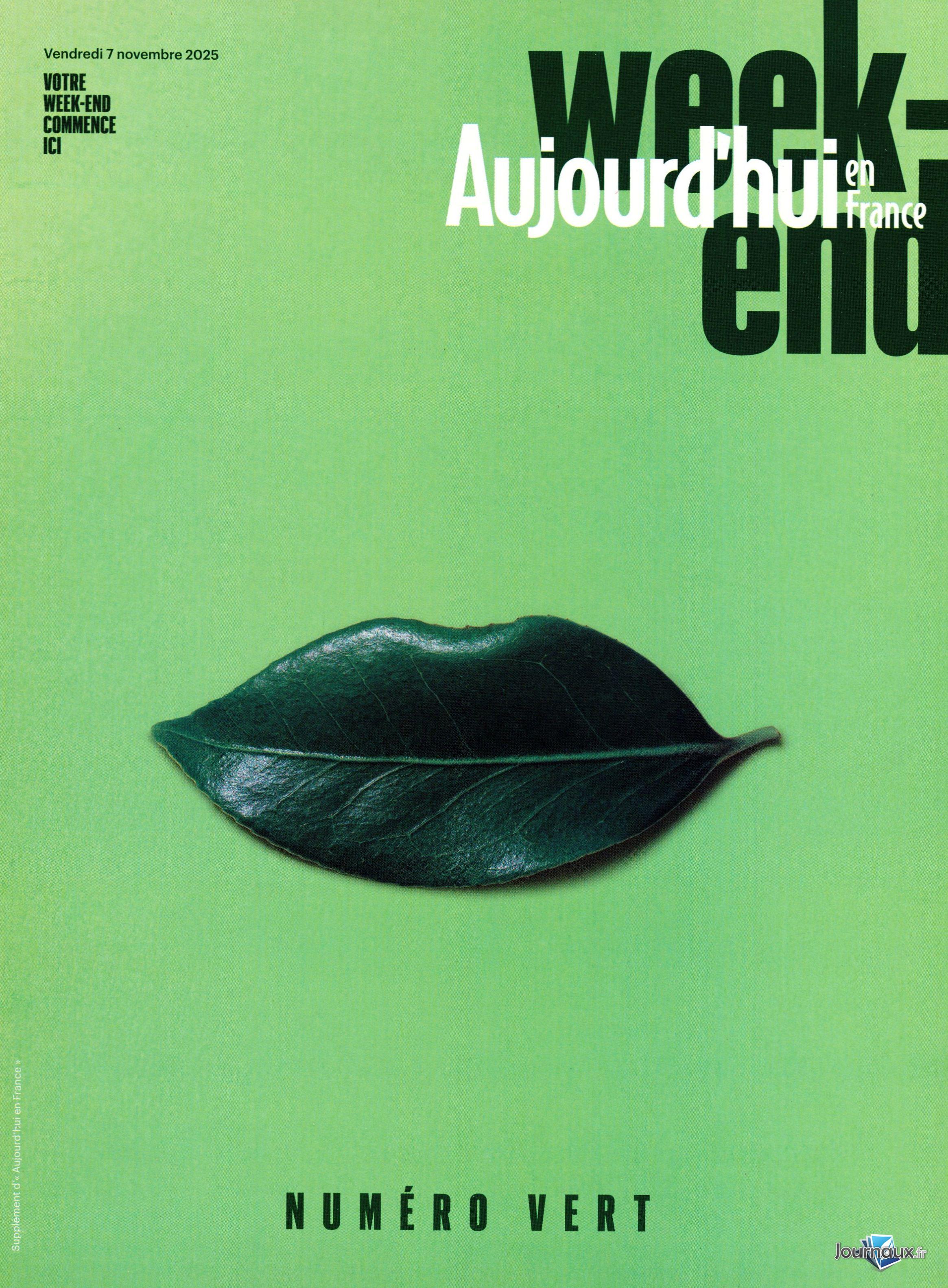Aujourd'hui en France Week-End n° 1107 2025-11-07