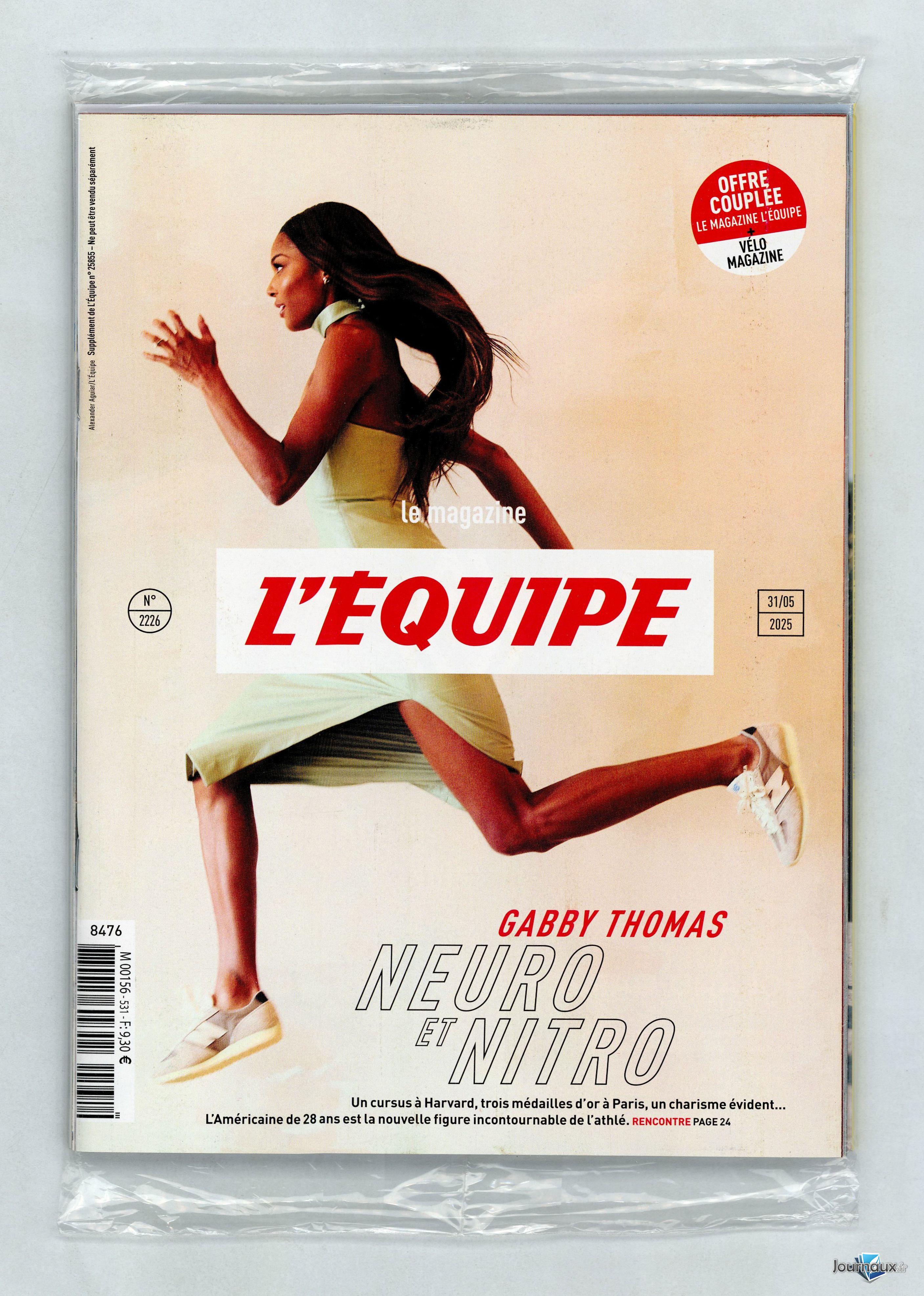 L'Equipe + Equipe Magazine + Vélo Magazine n° 531 2025-05-31