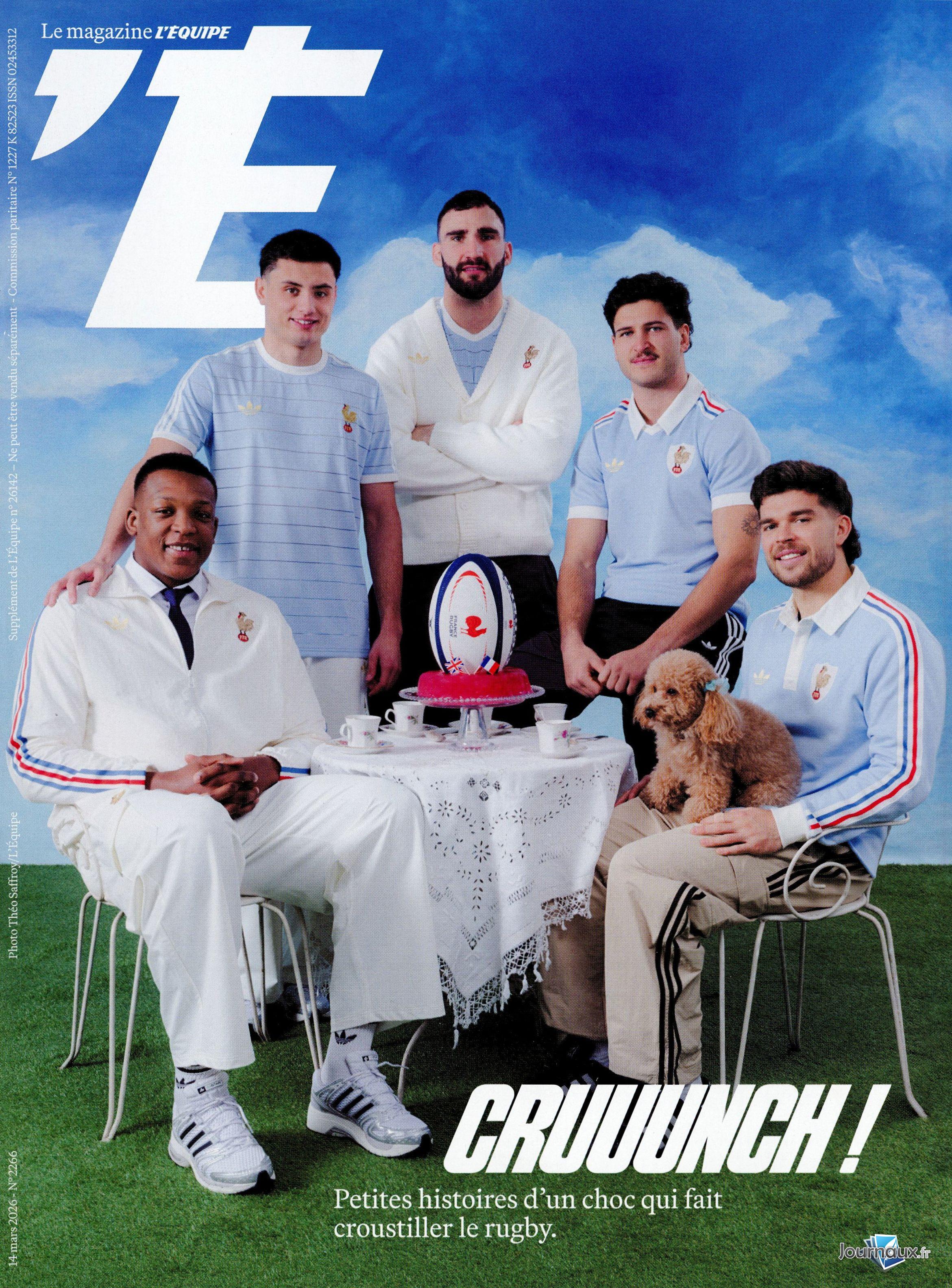 L'Equipe Samedi + Supplément Equipe Magazine + France Football n° 314 2026-03-14