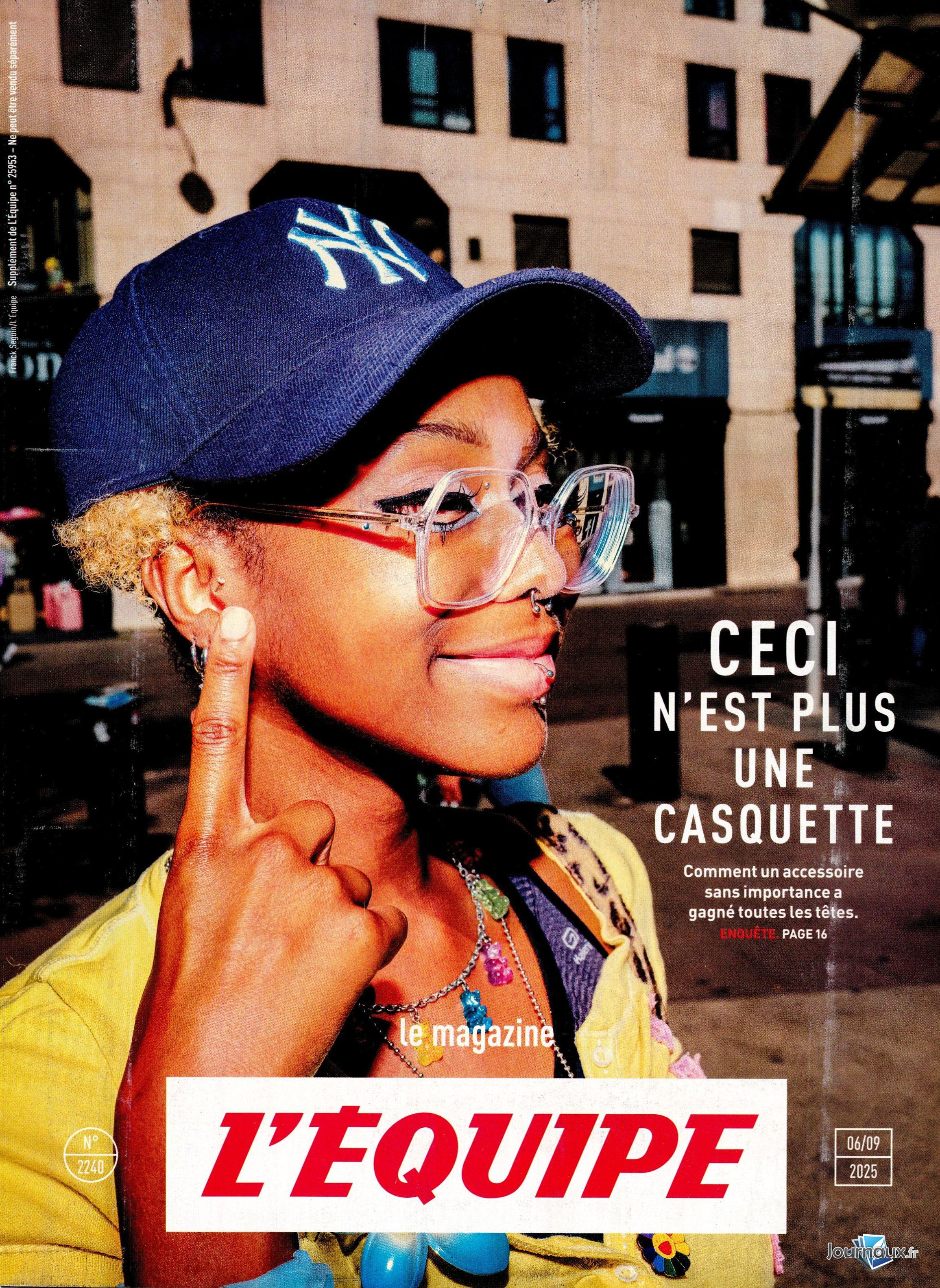 L'Equipe Samedi + Supplément Equipe Magazine + France Football n° 906 2025-09-06