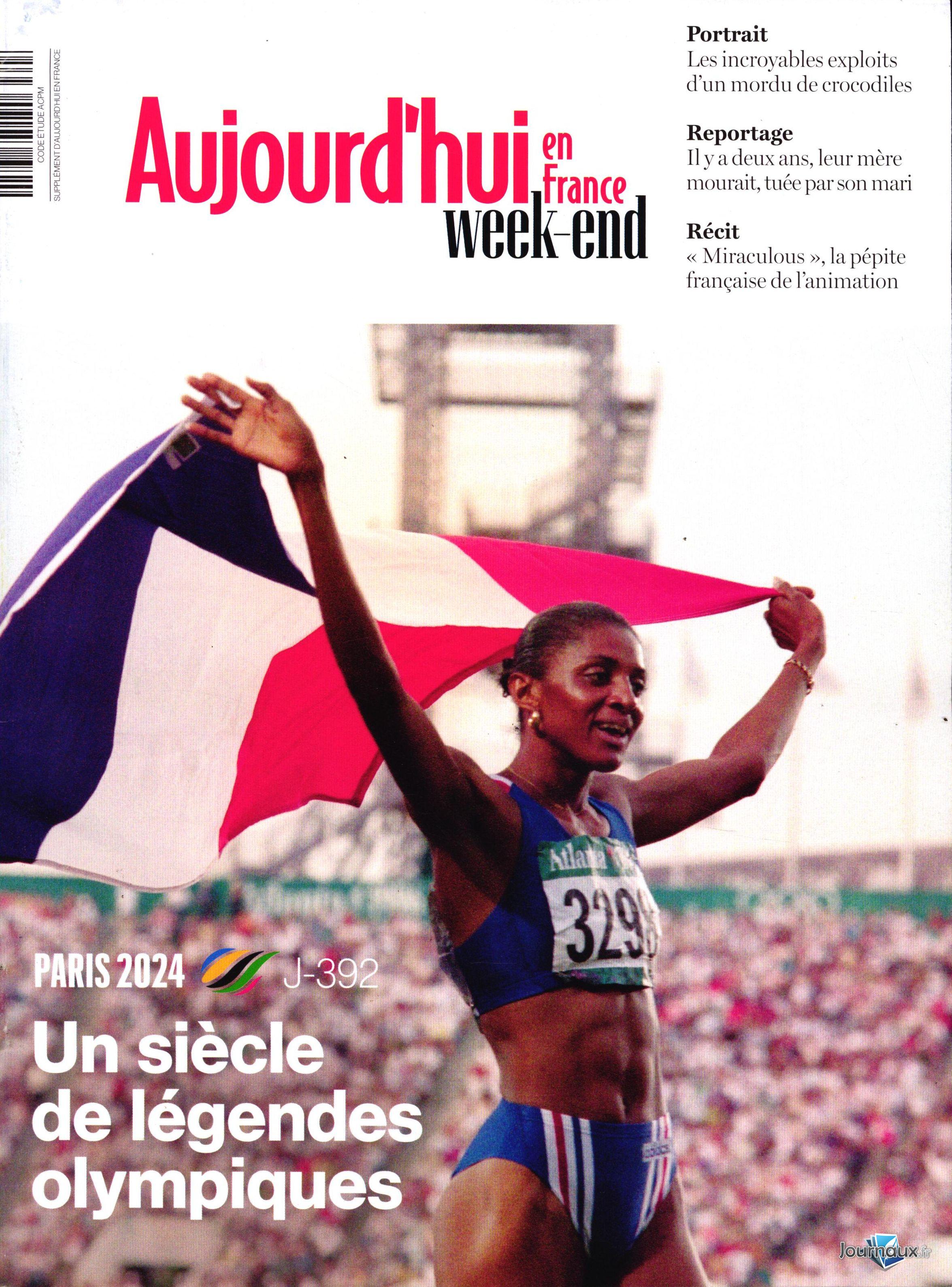 Aujourd'hui en France Week-end + Supplément TV + Magazine   n° 630 2023-06-30