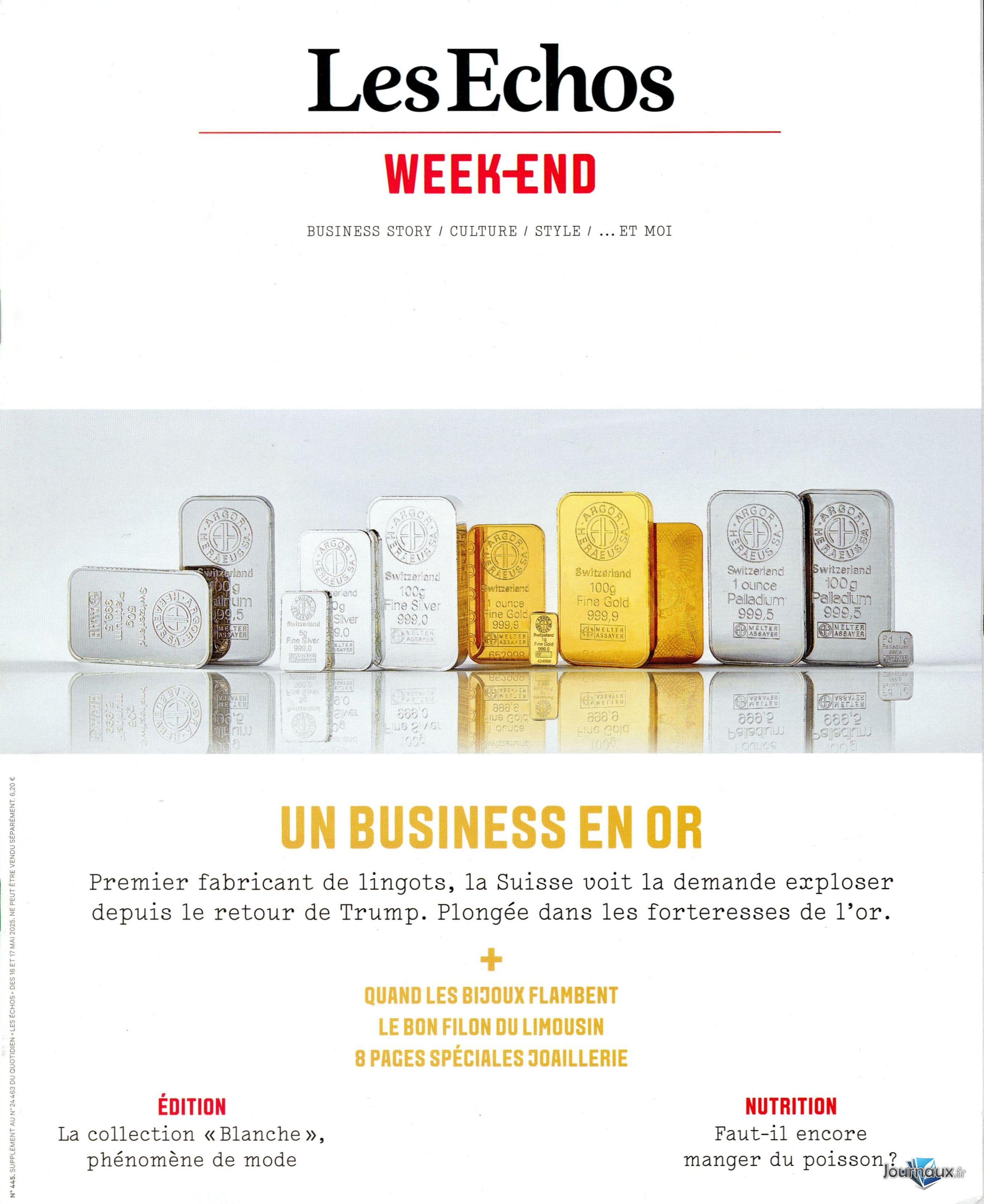 Echos Week-End n° 516 2025-05-16