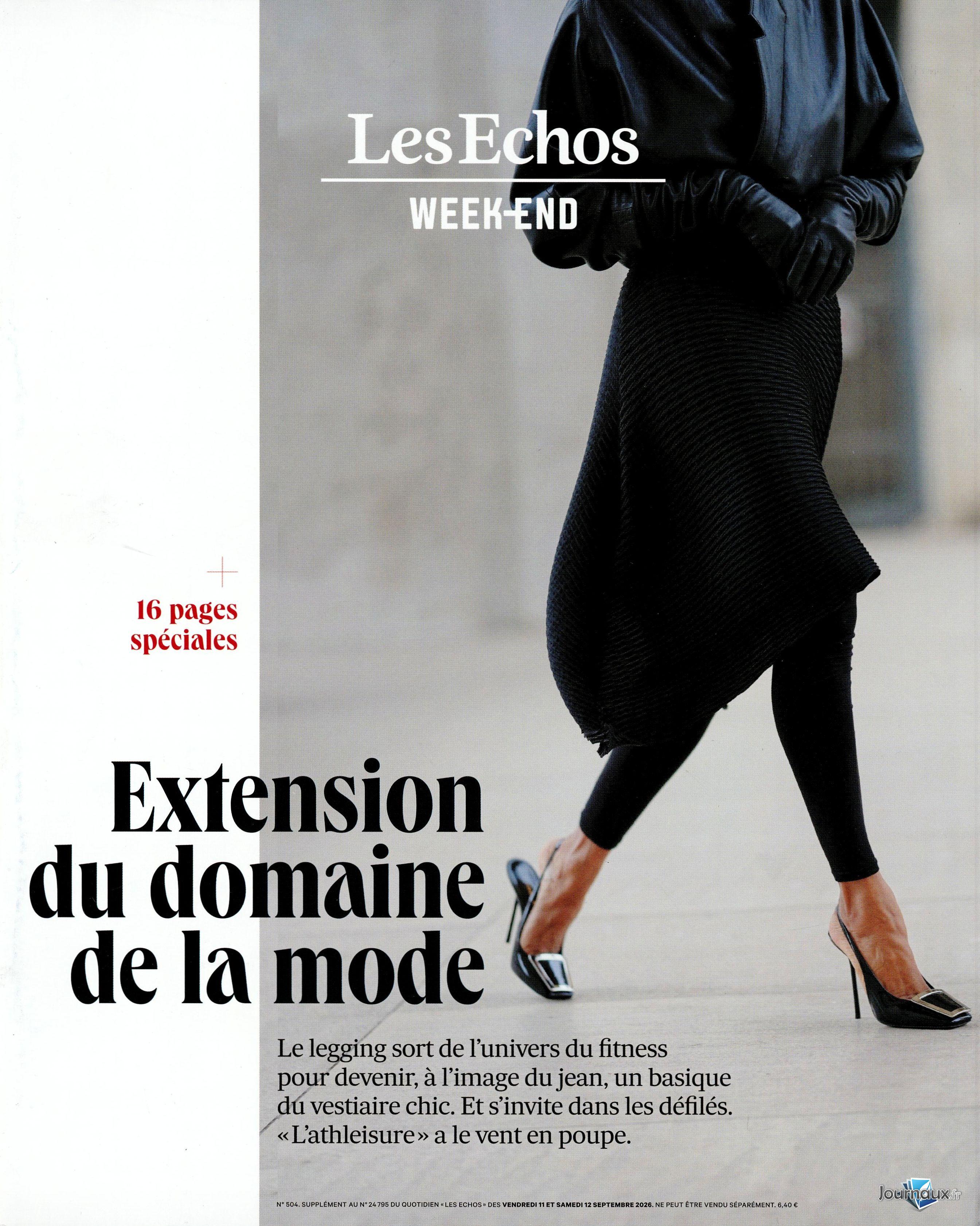 Echos Week-End n° 911 2026-09-11