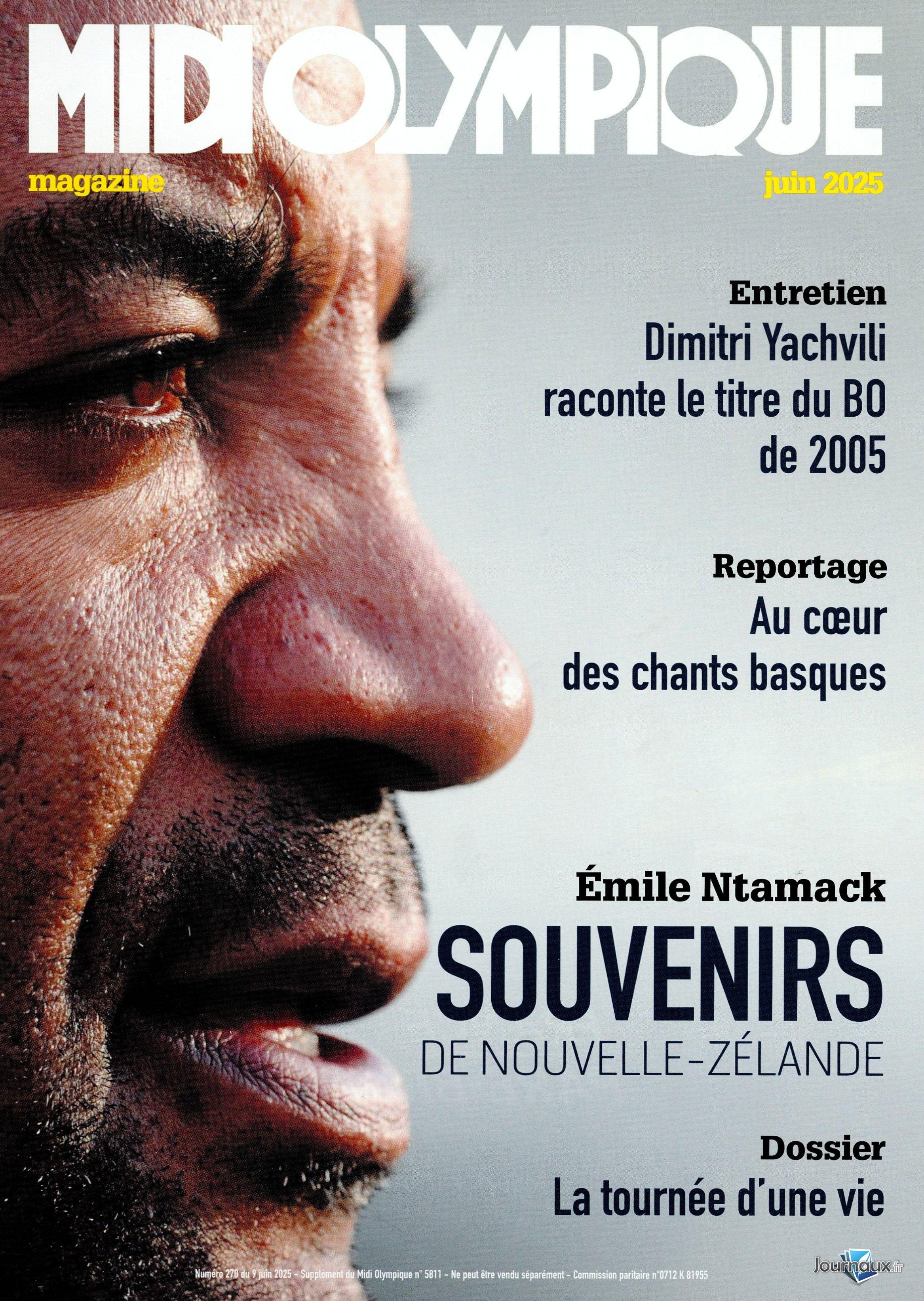 Midi Olympique Lundi n° 5811 2025-06-10