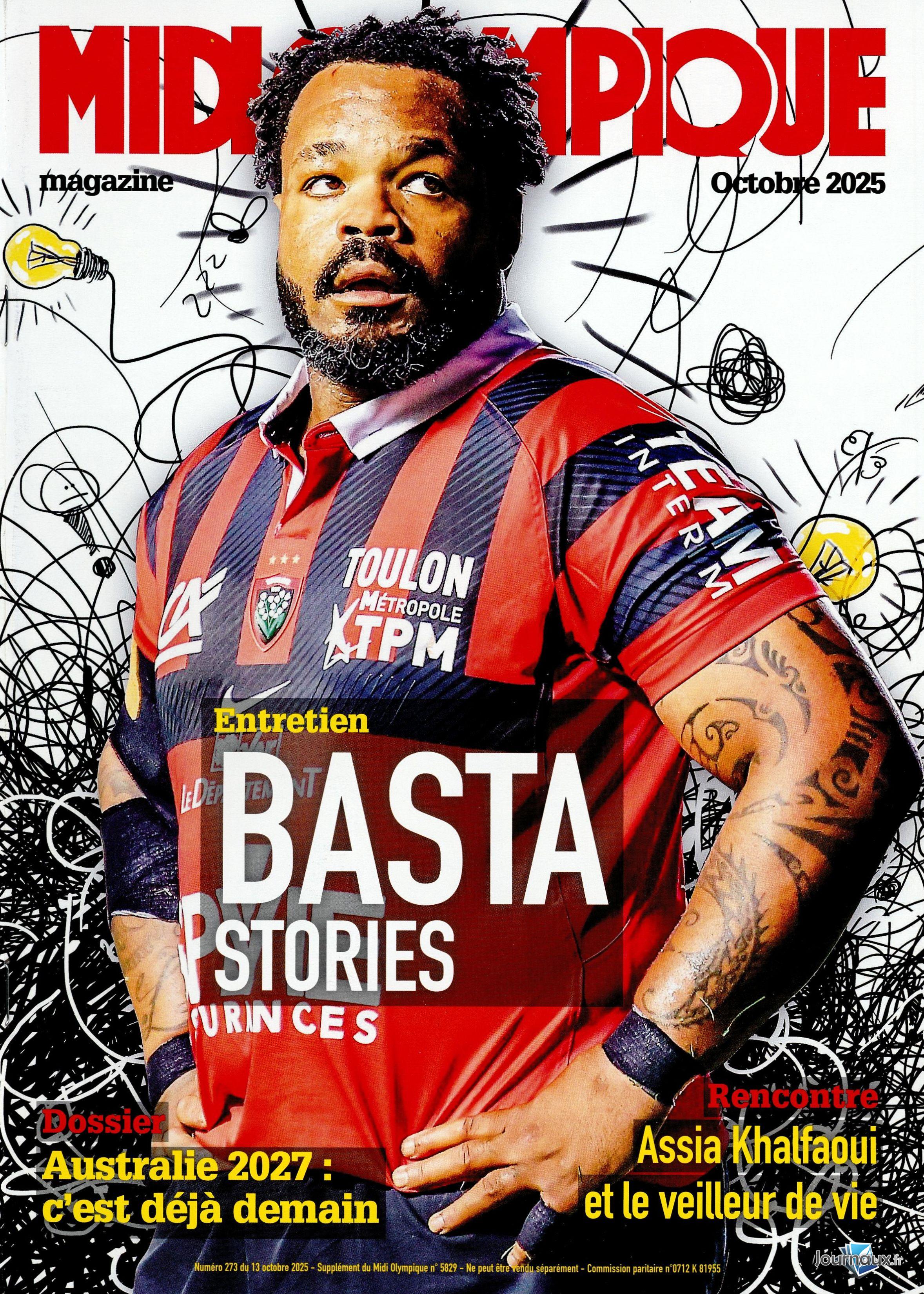 Midi Olympique Lundi n° 5829 2025-10-13