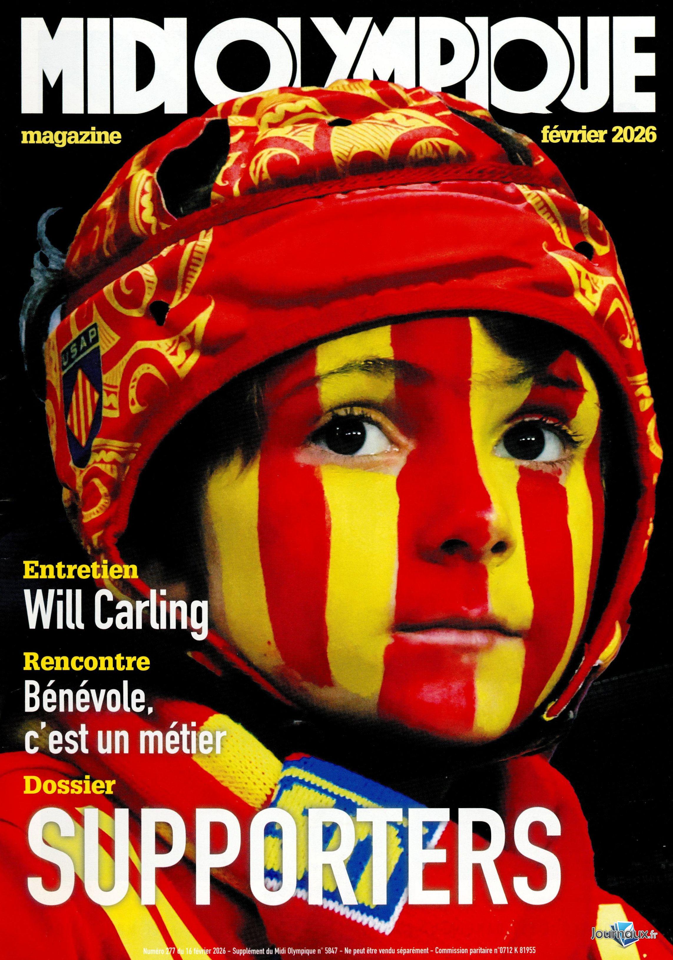 Midi Olympique Lundi n° 5847 2026-02-16