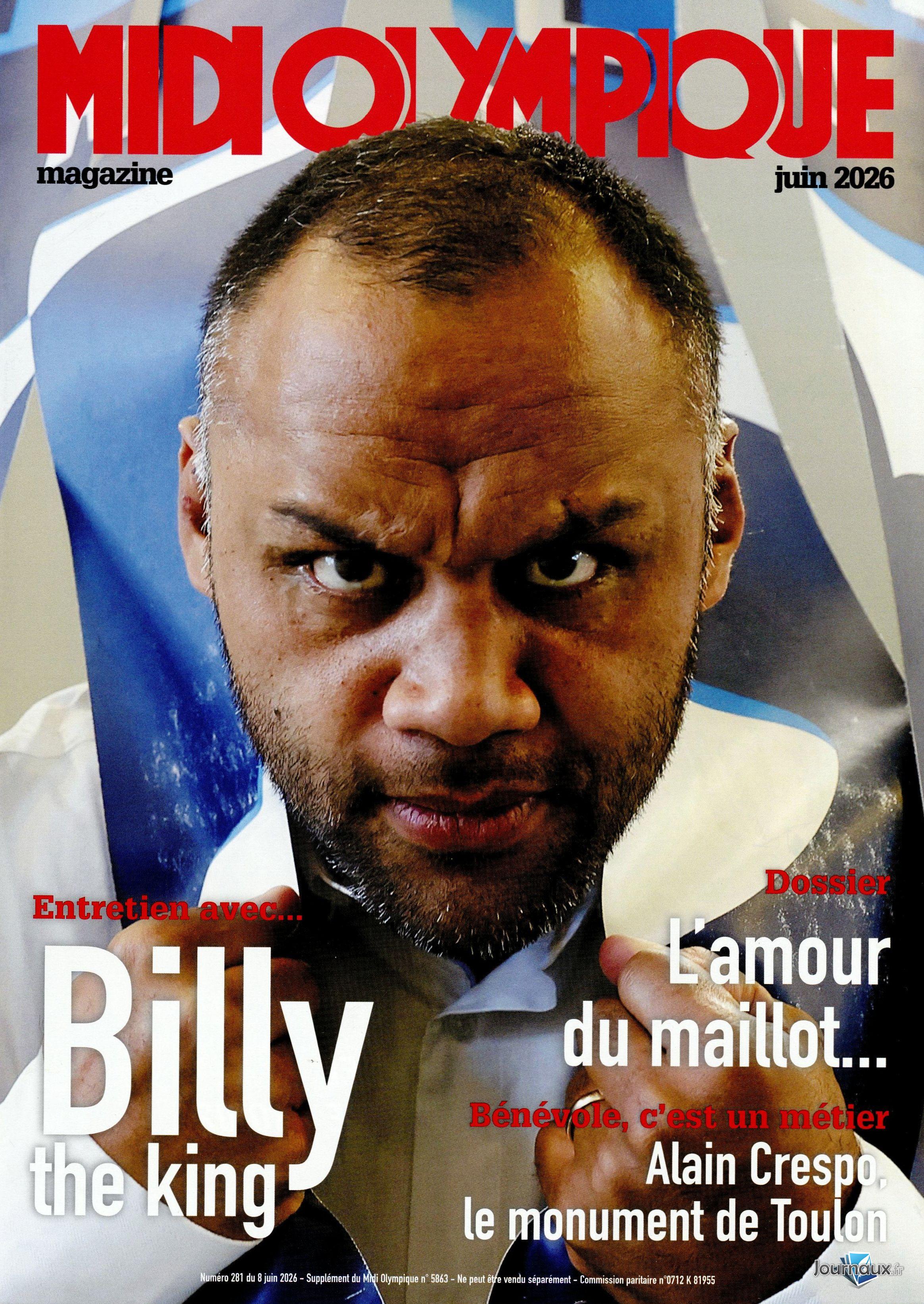 Midi Olympique Lundi n° 5863 2026-06-08