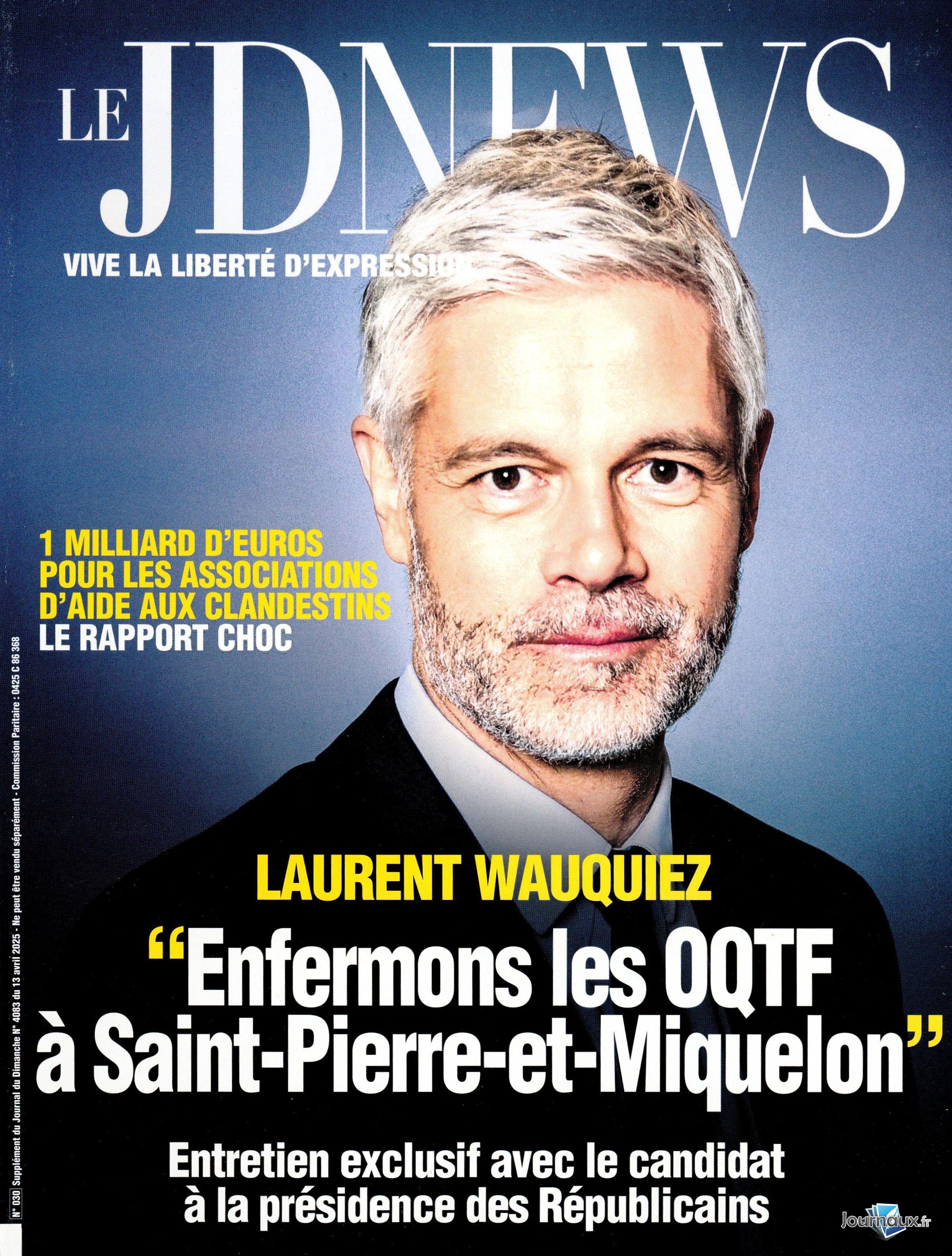 Le Journal Du Dimanche n° 4083 2025-04-14