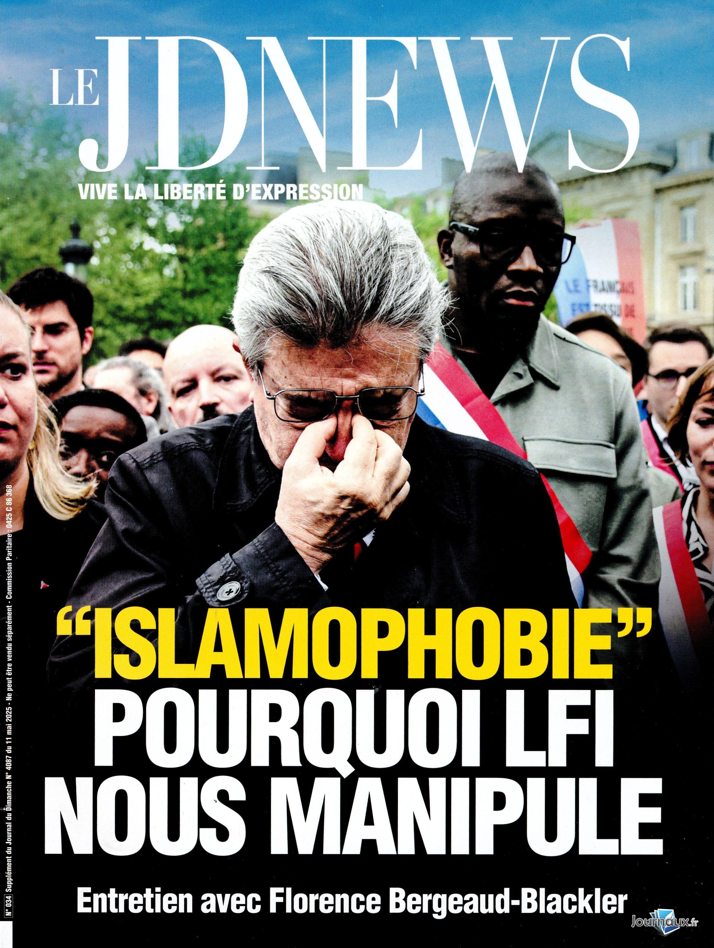 Le Journal Du Dimanche n° 4087 2025-05-12