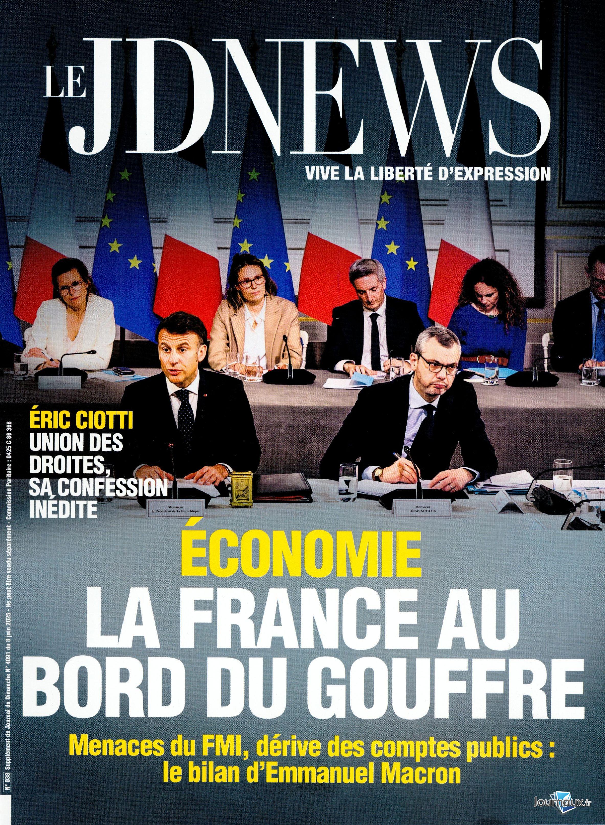 Le Journal Du Dimanche n° 4091 2025-06-10