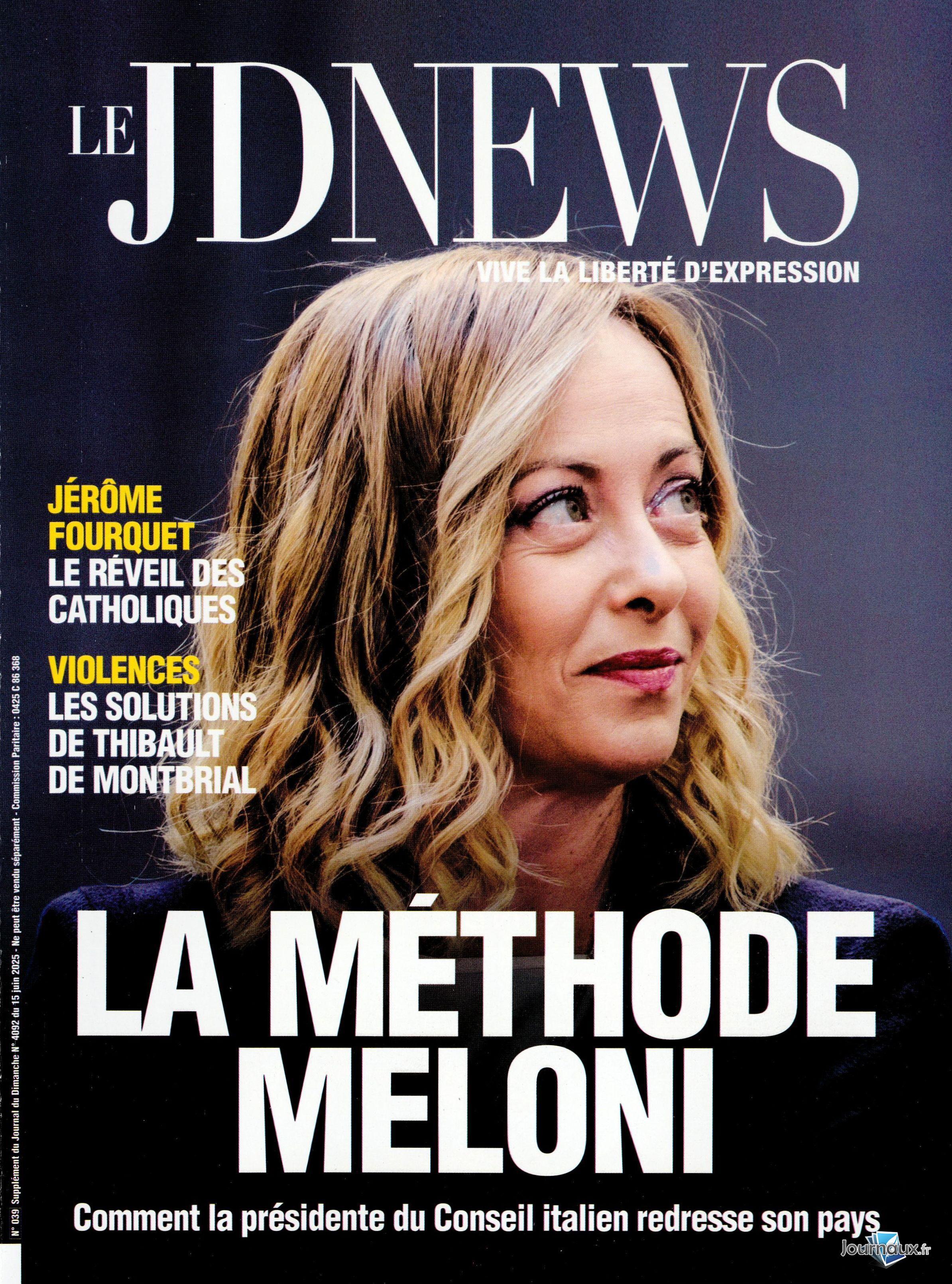 Le Journal Du Dimanche n° 4092 2025-06-16