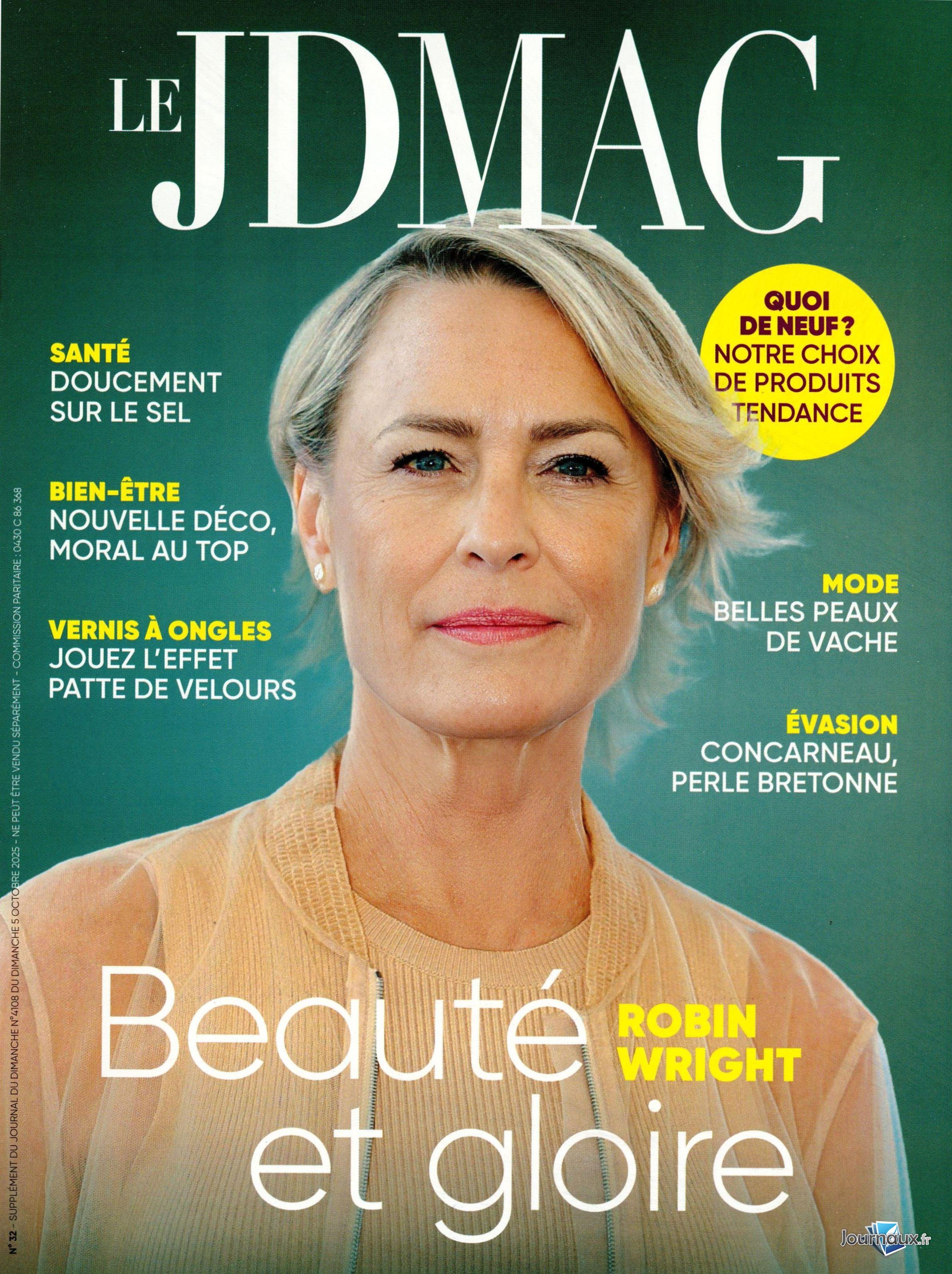 Le Journal Du Dimanche n° 4108 2025-10-06