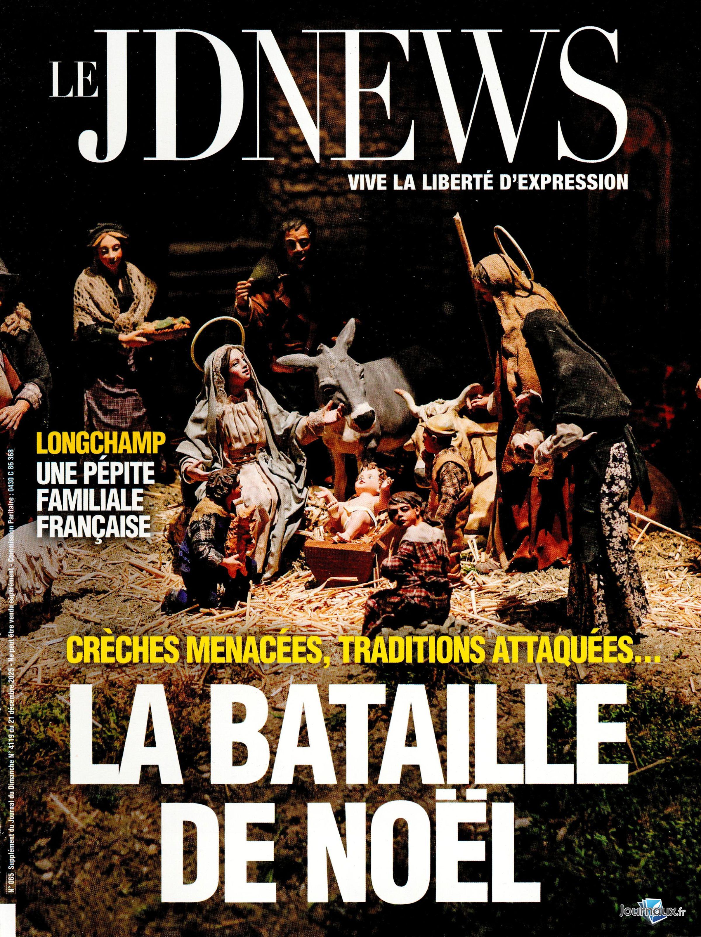 Le Journal Du Dimanche n° 4119 2025-12-22
