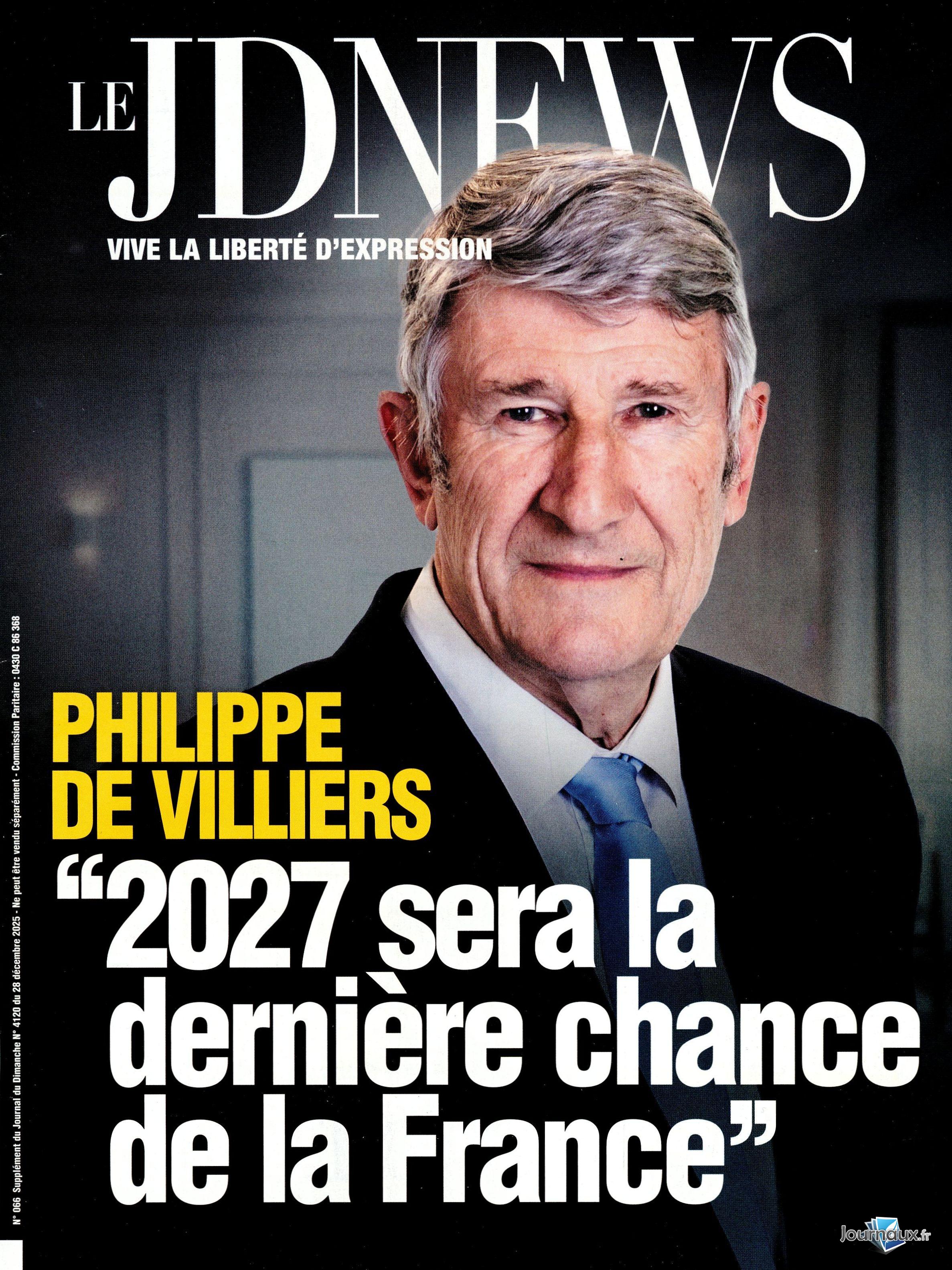Le Journal Du Dimanche n° 4120 2025-12-29