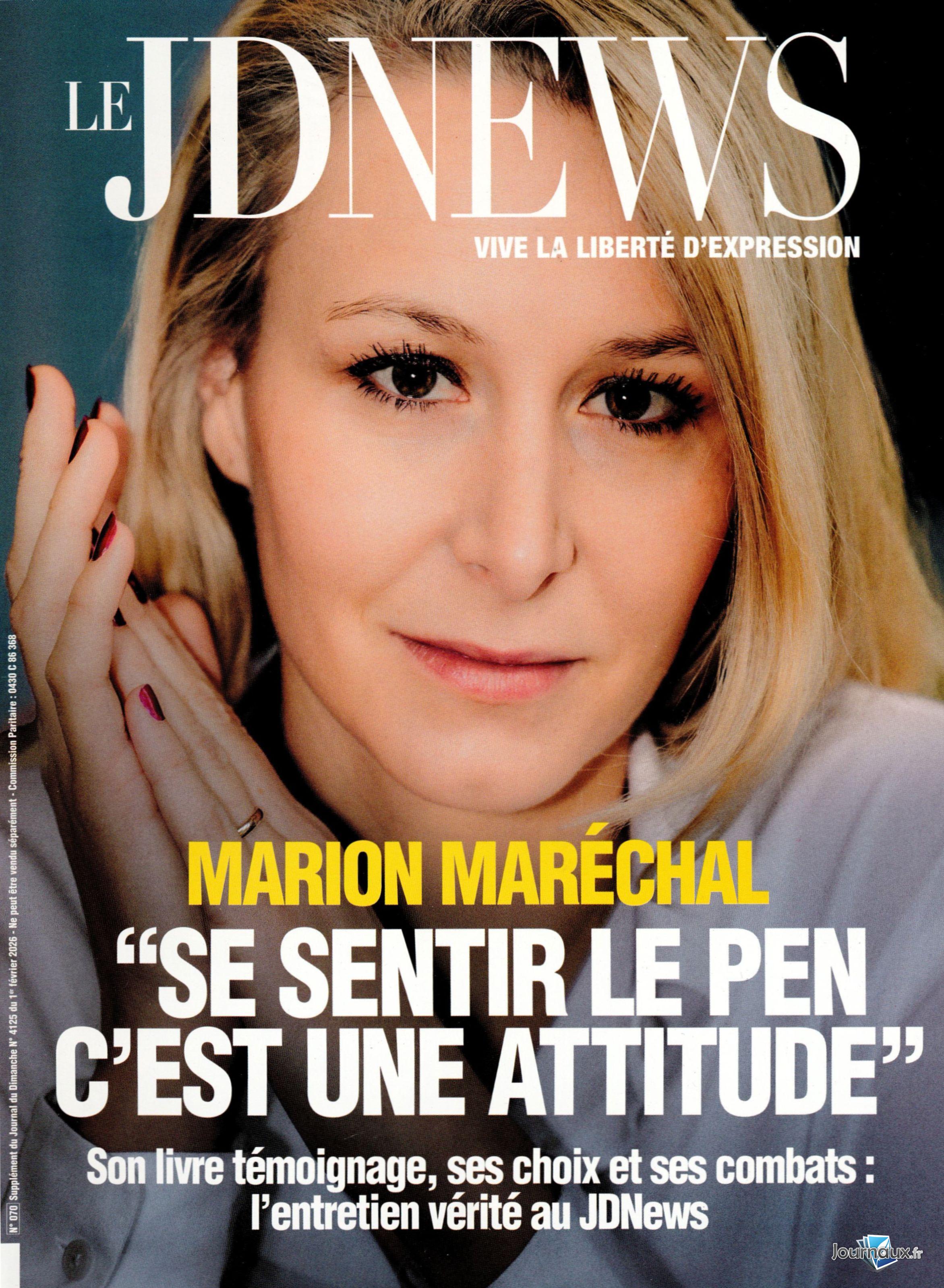 Le Journal Du Dimanche n° 4125 2026-02-02