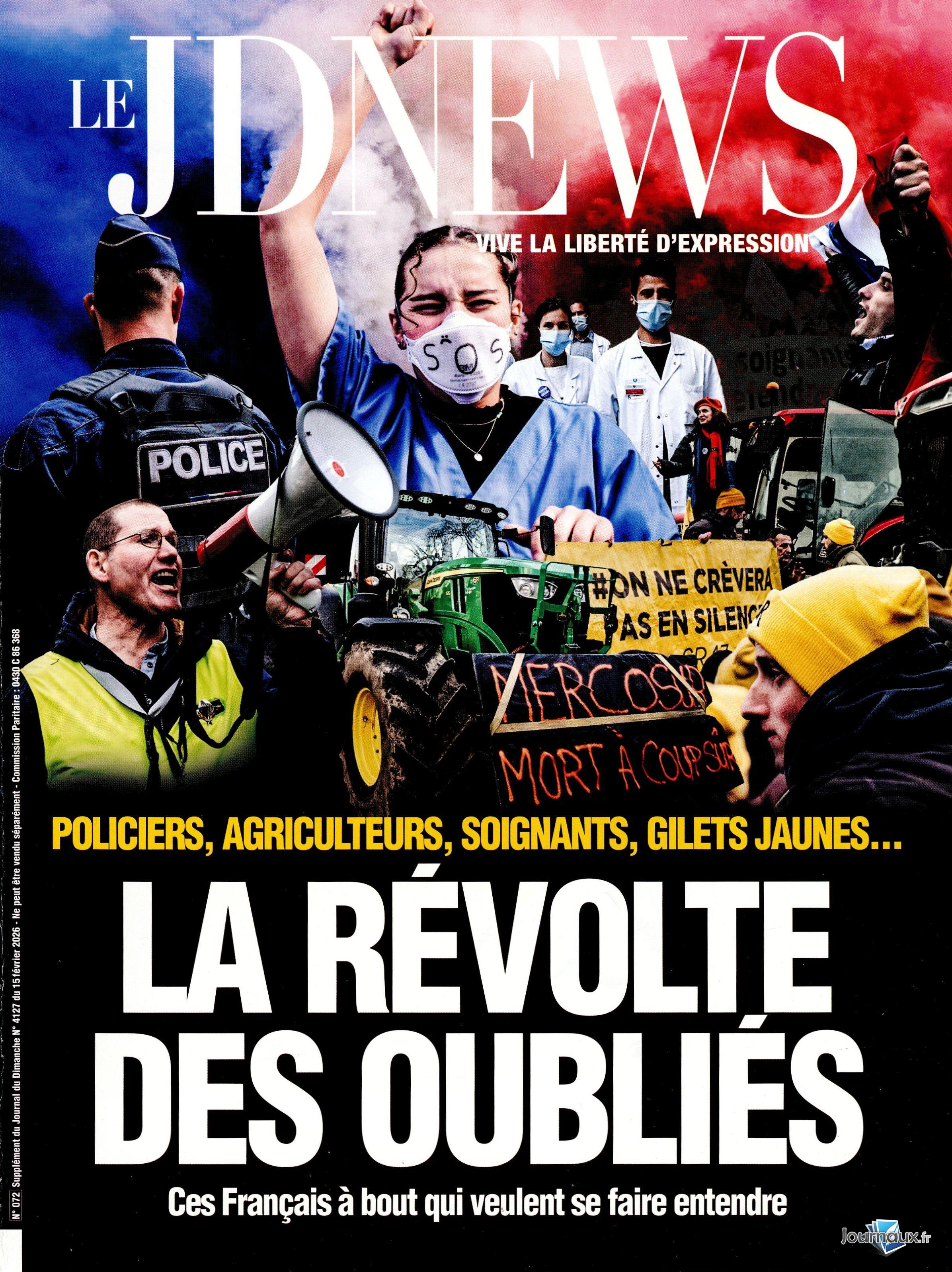 Le Journal Du Dimanche n° 4127 2026-02-16