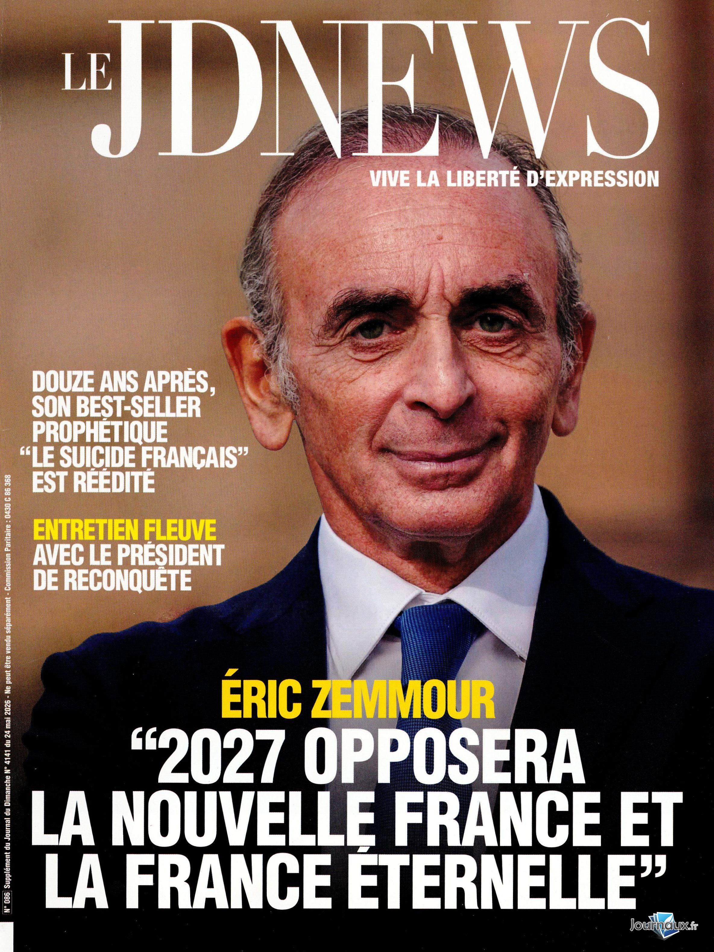 Le Journal Du Dimanche n° 4141 2026-05-26