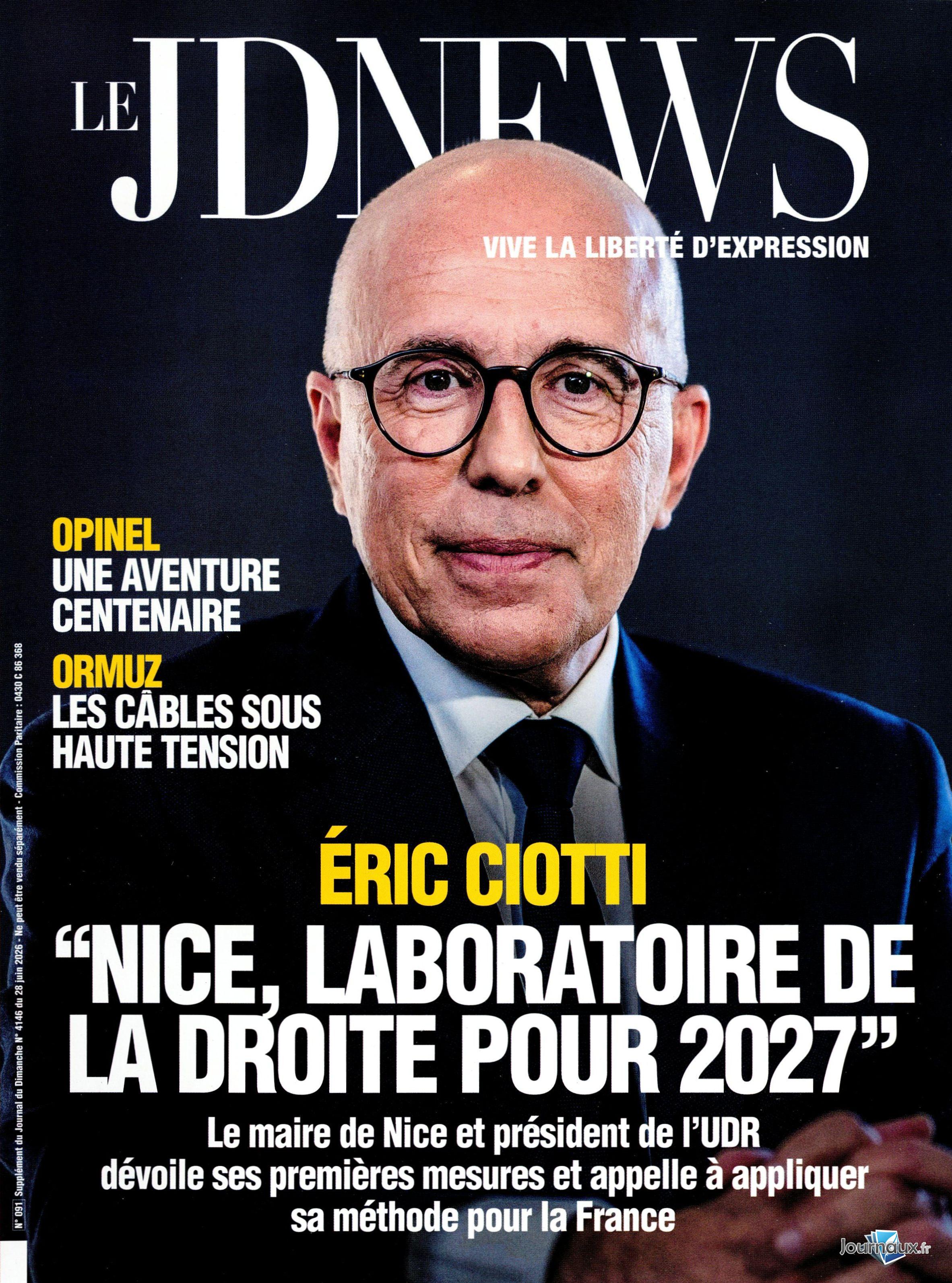 Le Journal Du Dimanche n° 4146 2026-06-29