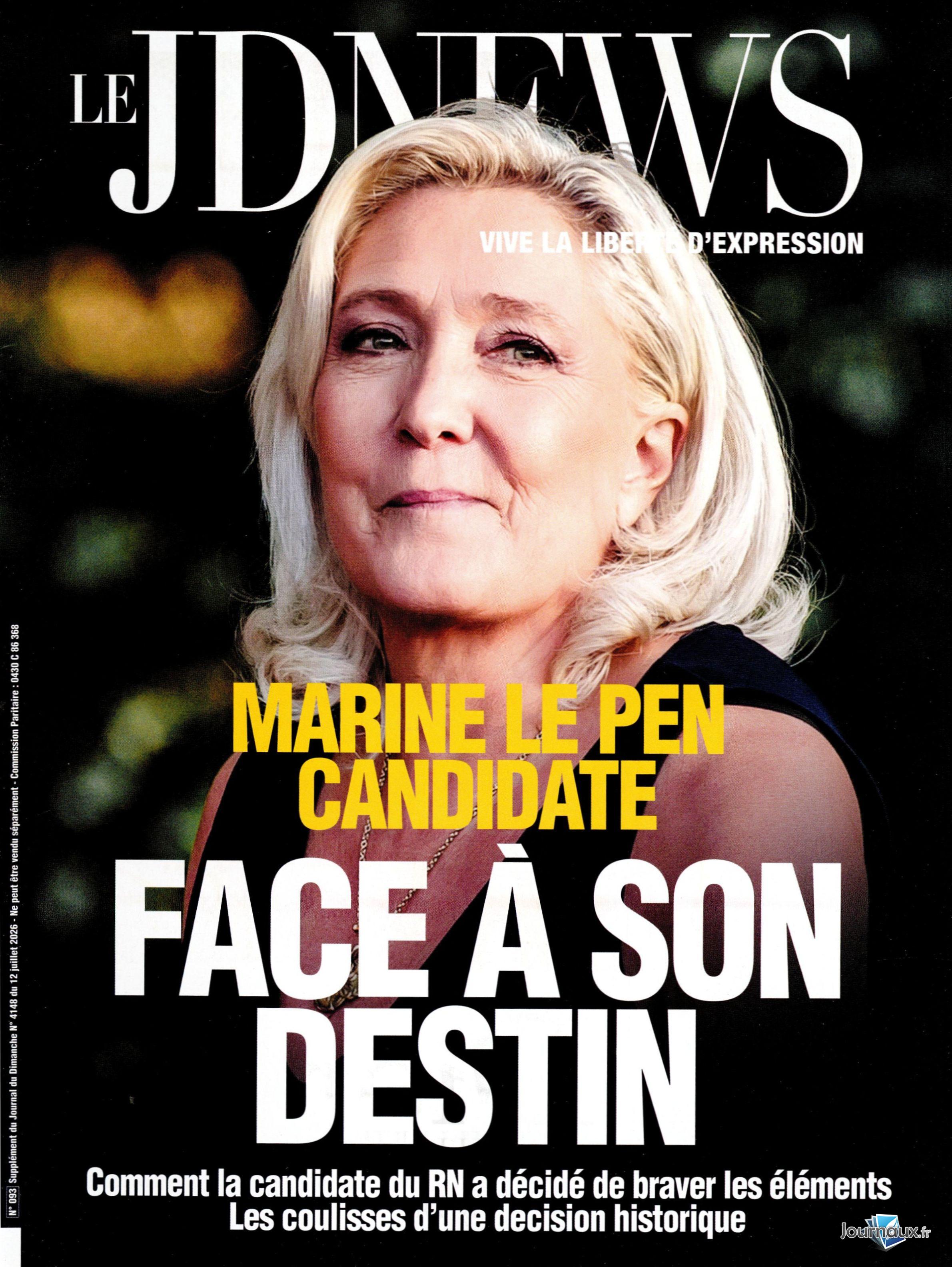 Le Journal Du Dimanche n° 4148 2026-07-13