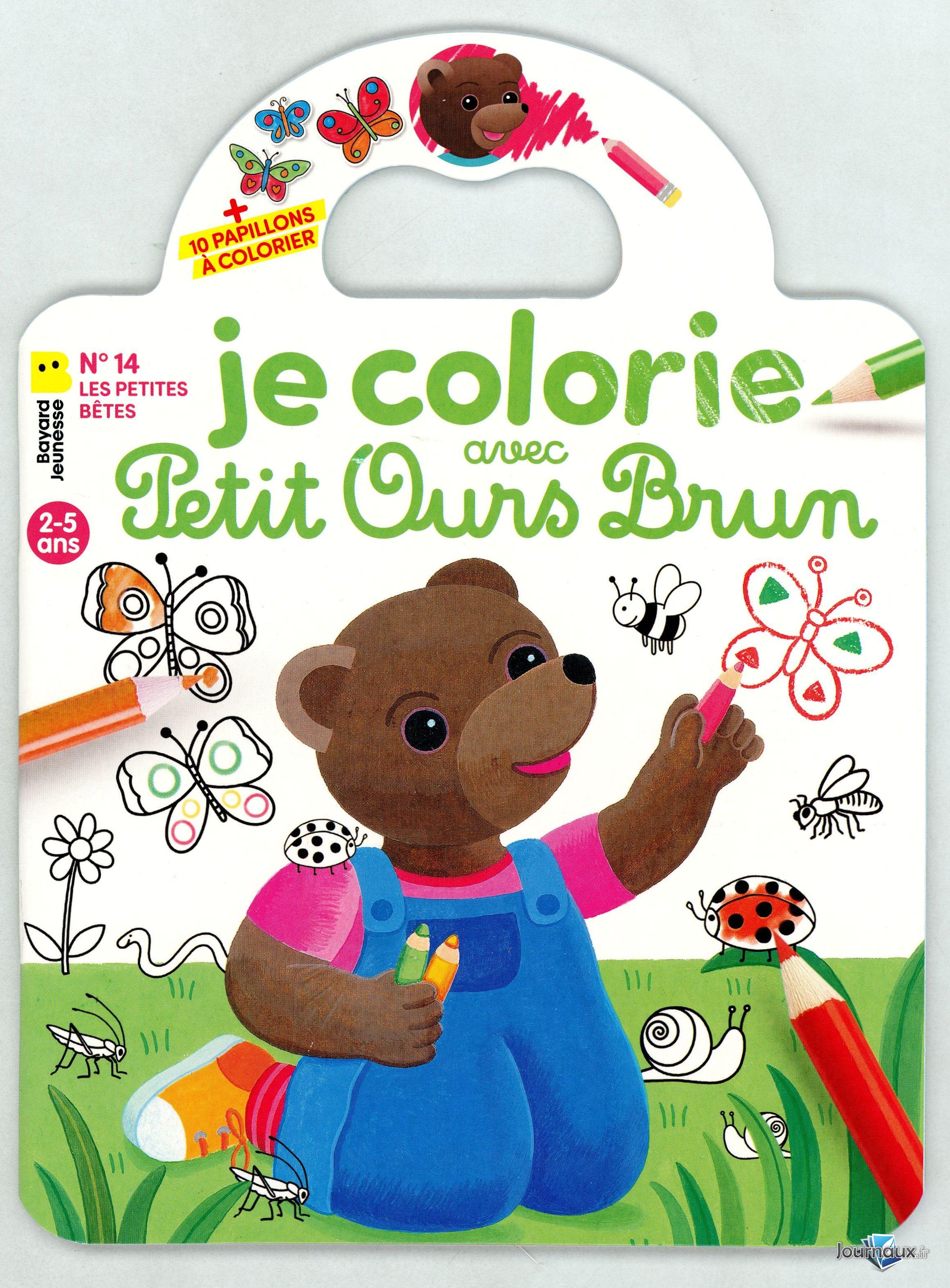Je Colorie Avec Petit Ours Brun n° 14 2025-04-03