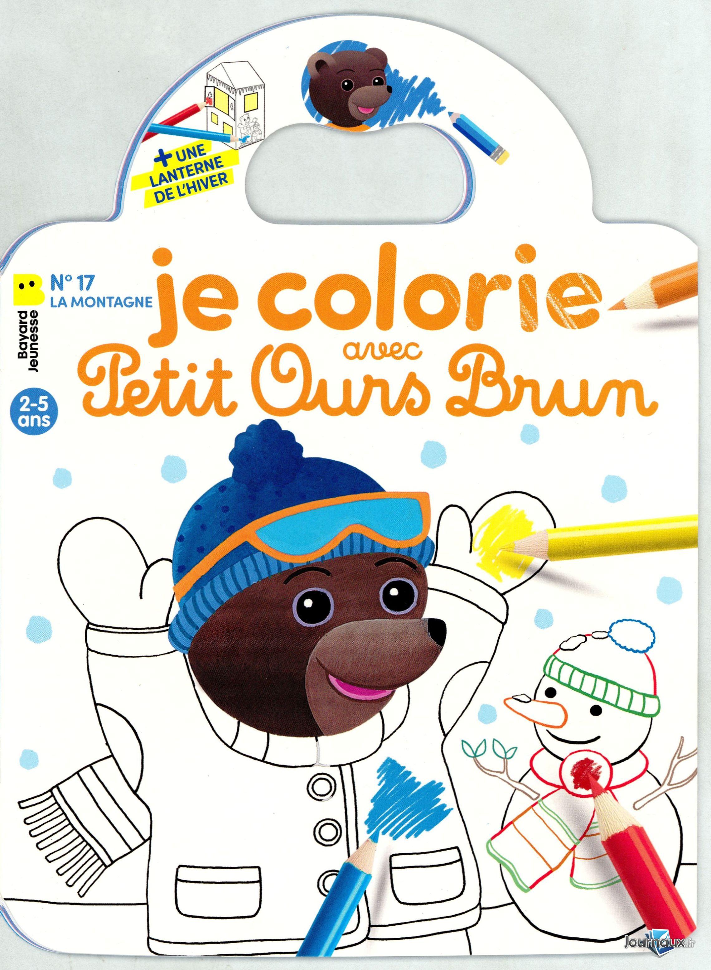 Je Colorie Avec Petit Ours Brun n° 17 2025-12-13
