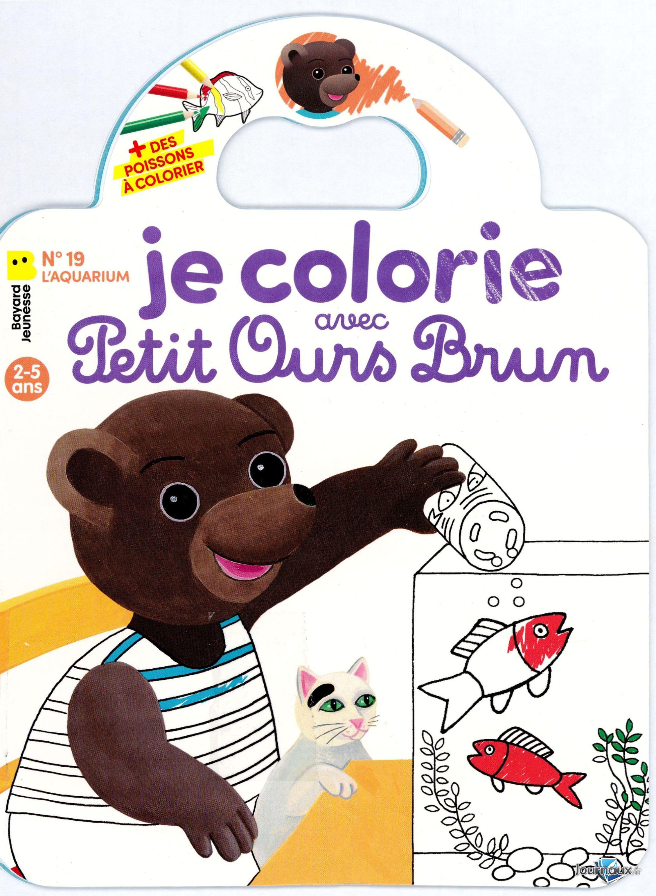 Je Colorie Avec Petit Ours Brun n° 19 2026-06-16