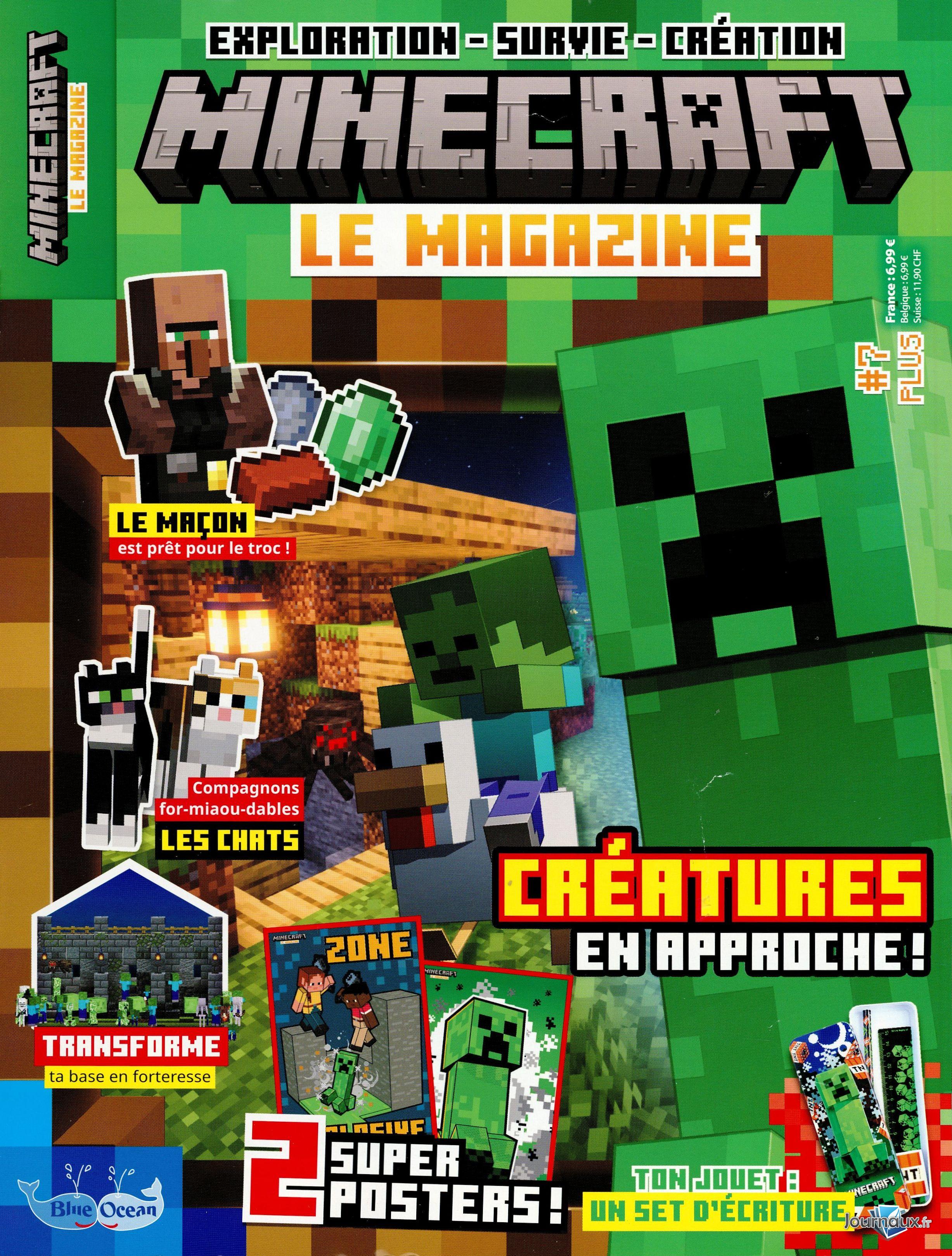 Minecraft le magazine + ton jouet  n° 7 2026-04-30