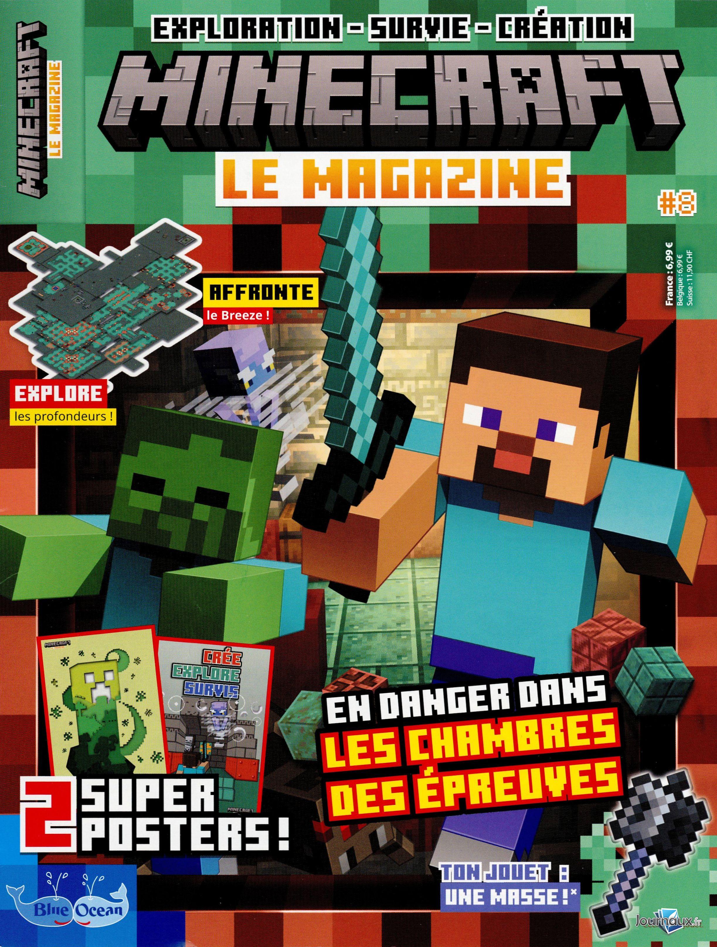 Minecraft le magazine + ton jouet n° 8 2026-08-11