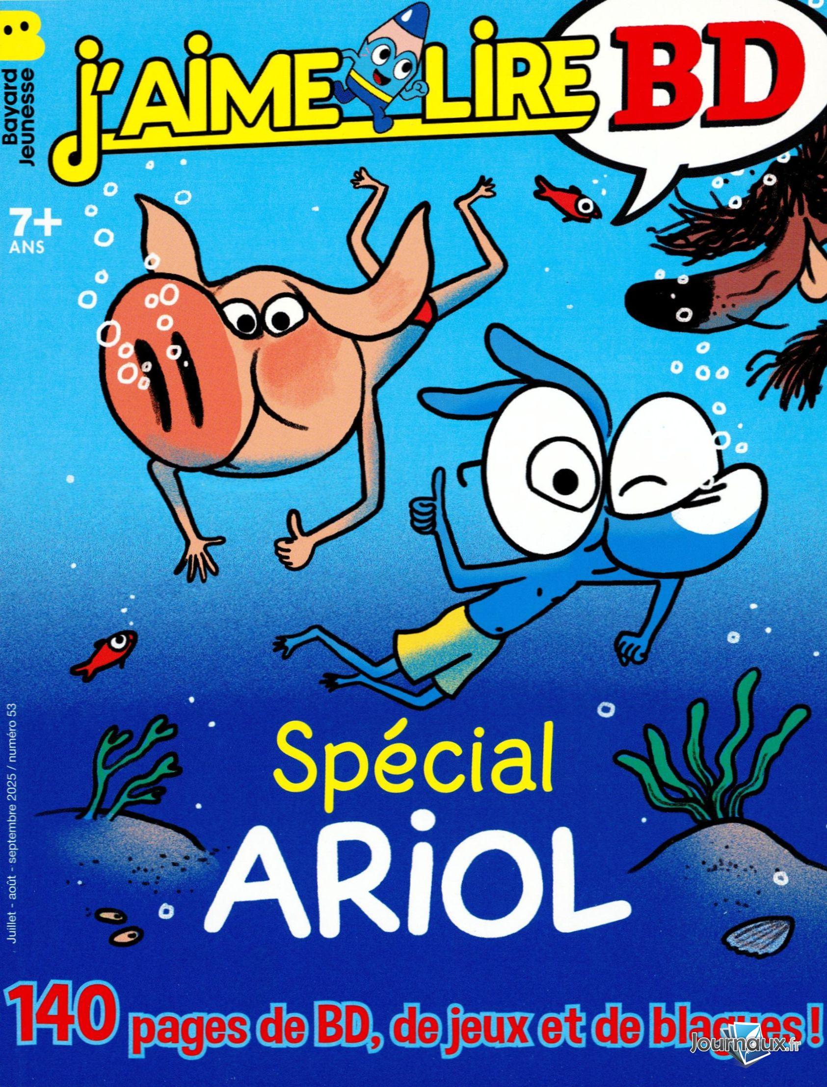 J'aime Lire + J 'aime Lire BD n° 581 2025-06-05