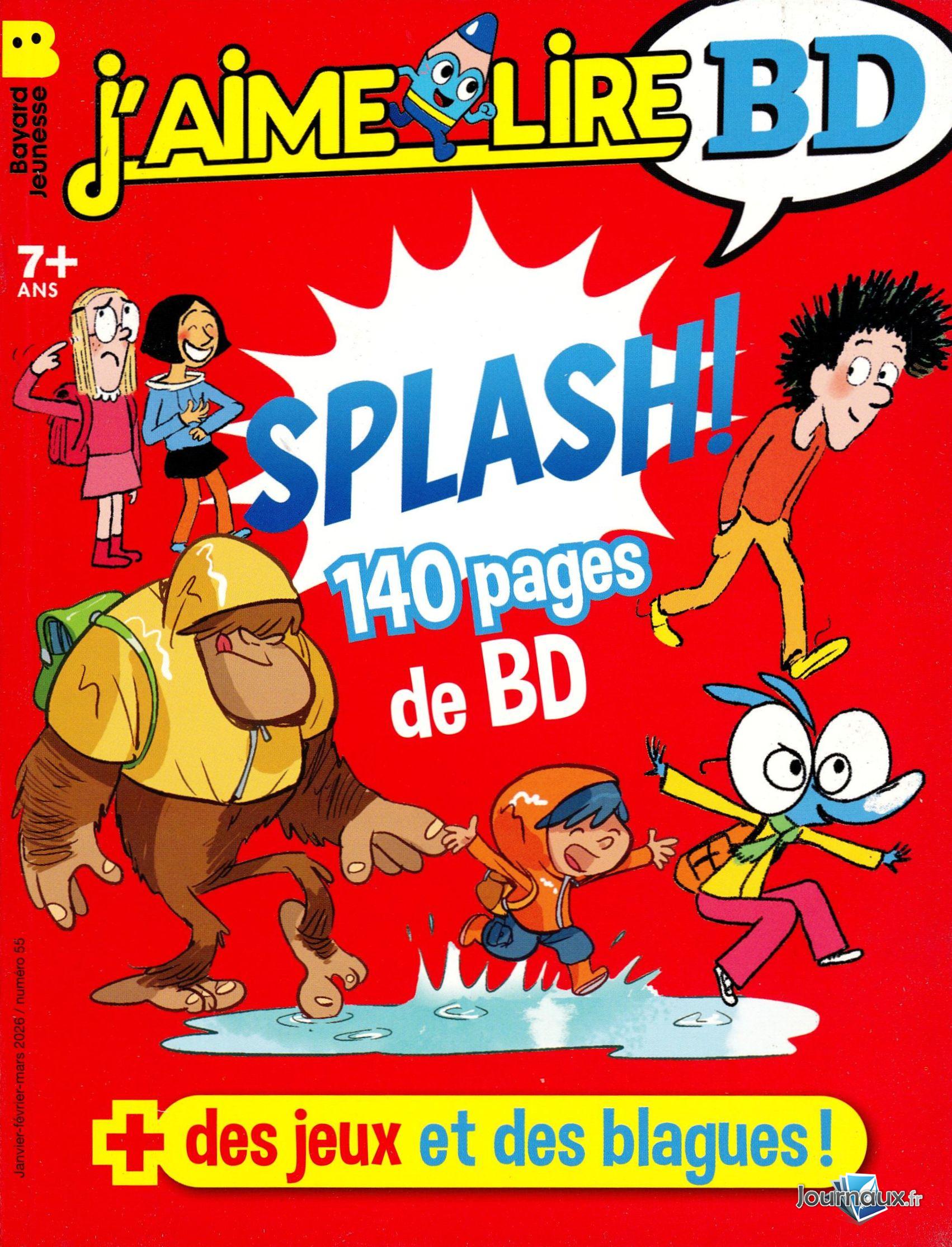 J'aime Lire + J 'aime Lire BD n° 588 2025-12-26
