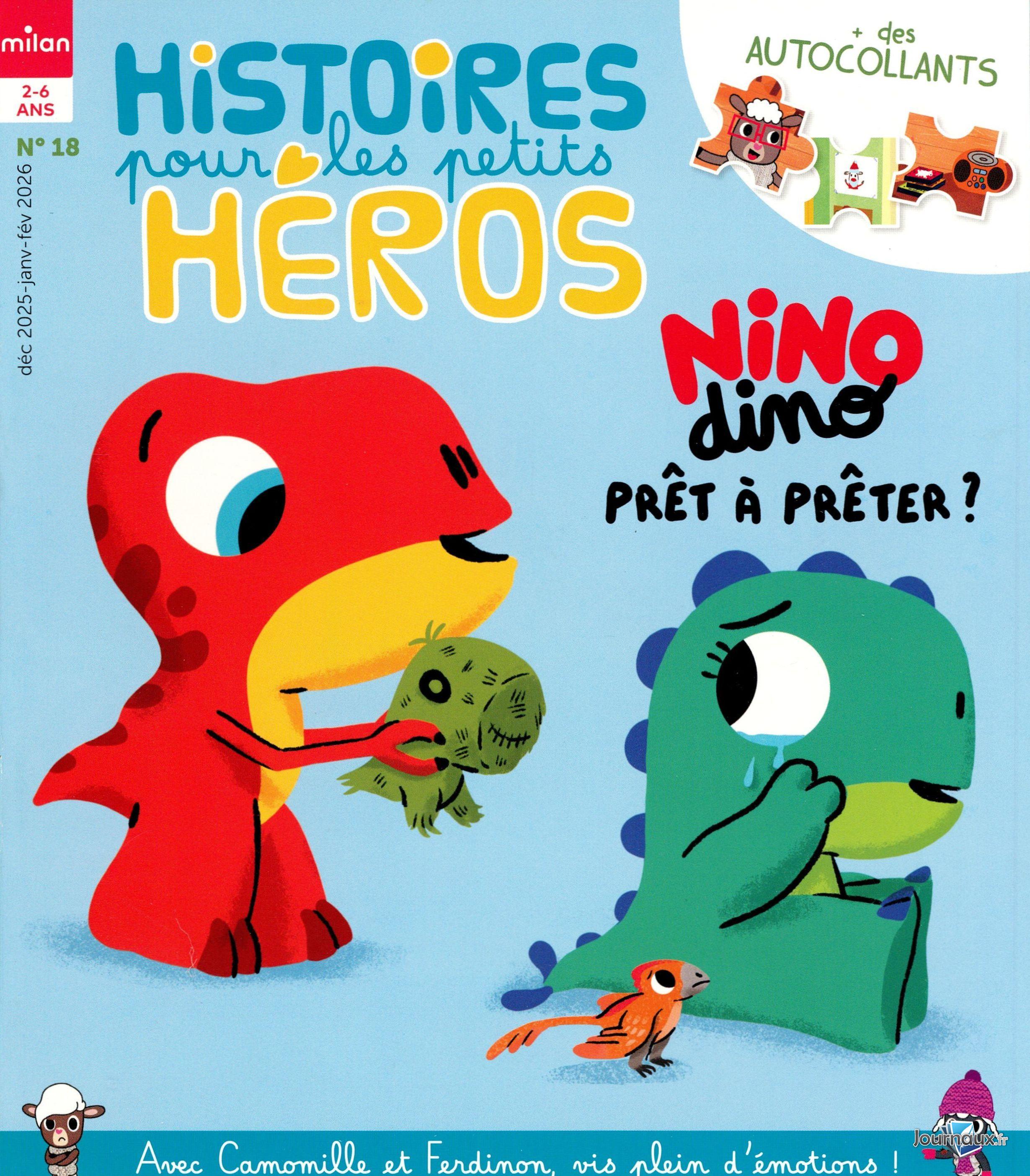 Histoires pour les Petits Héros n° 18 2025-11-18