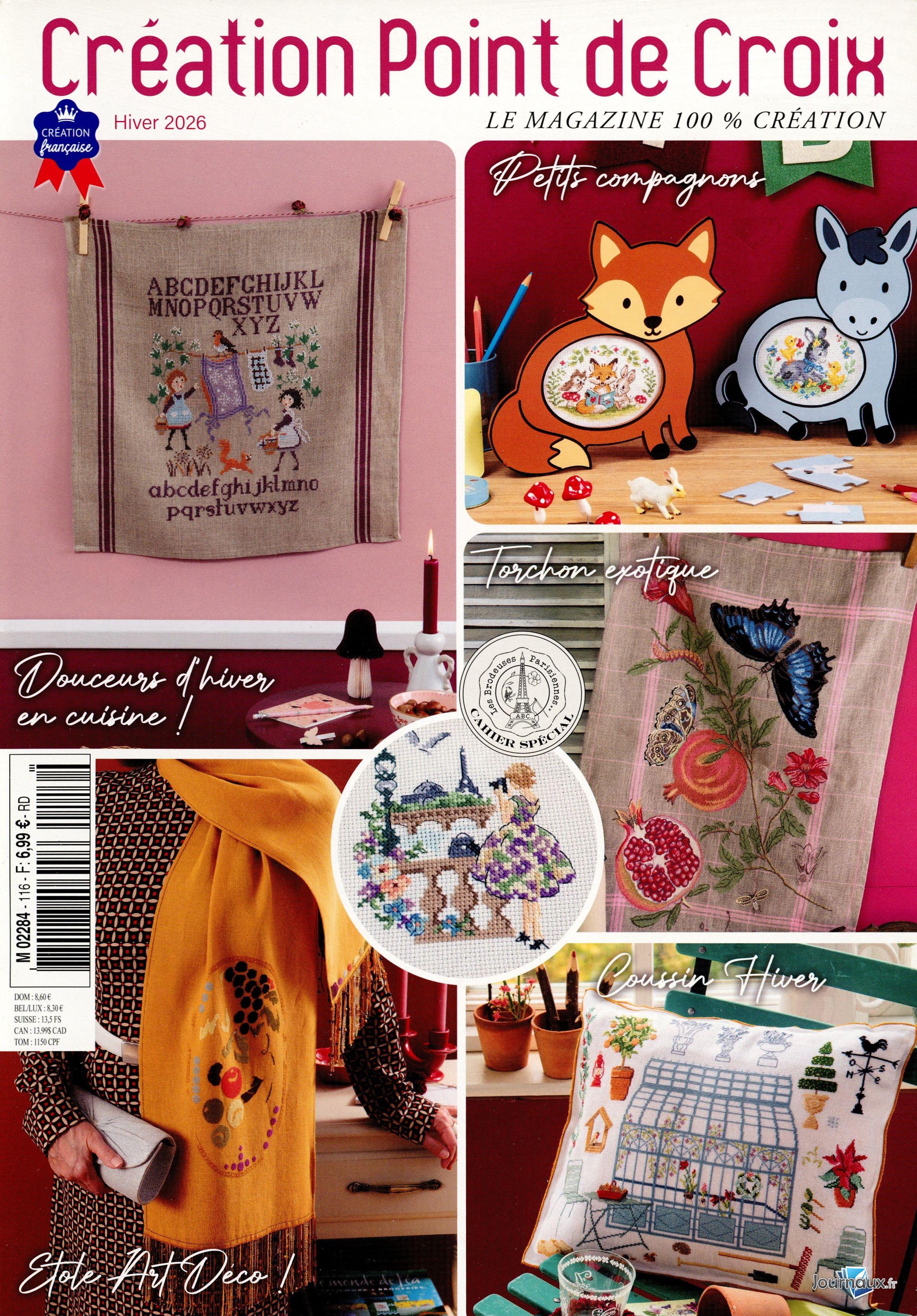 Point de croix Collector + 2 Magazines n° 11 2026-08-26