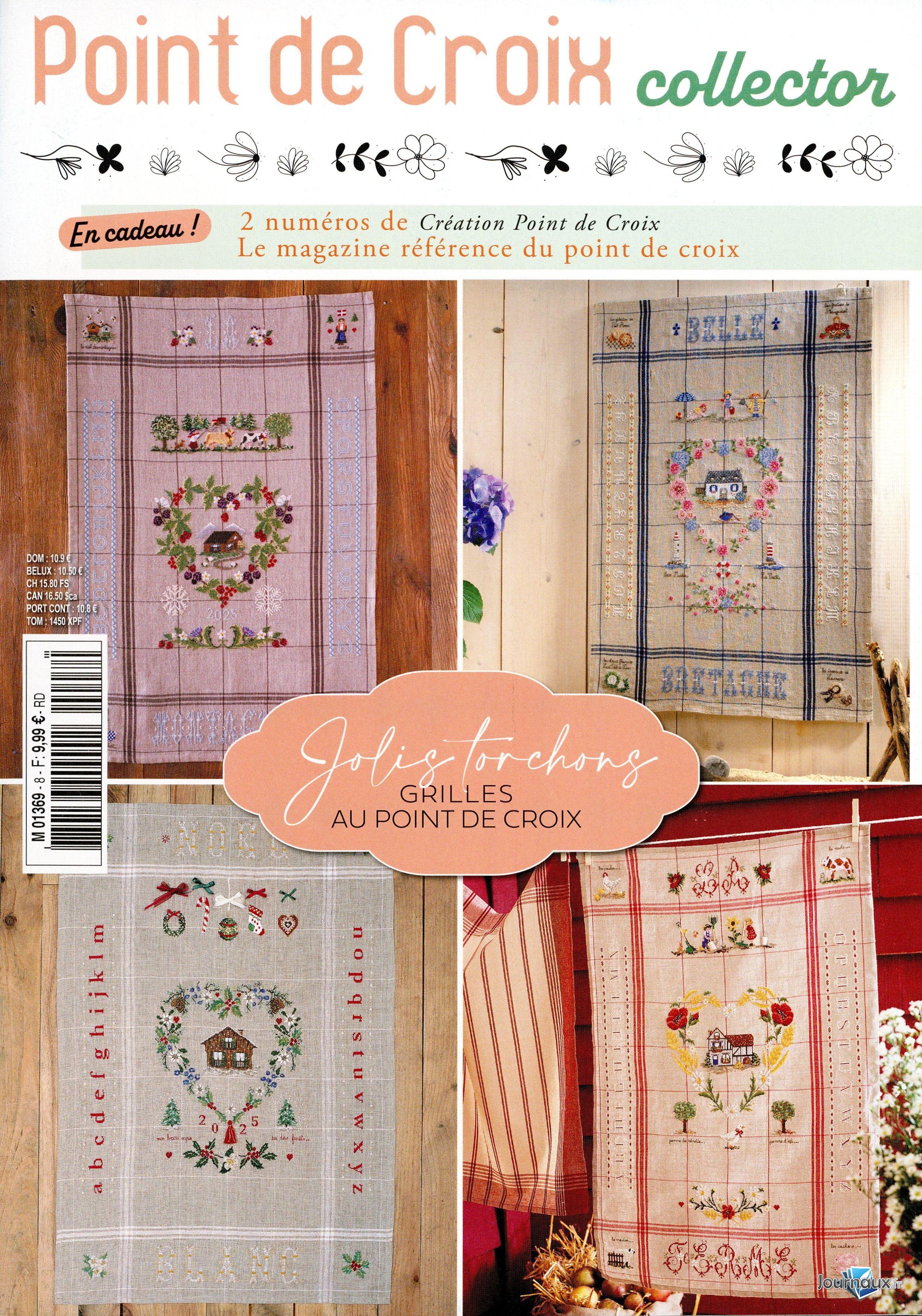 Point de croix Collector + Magazine n° 8 2025-07-30