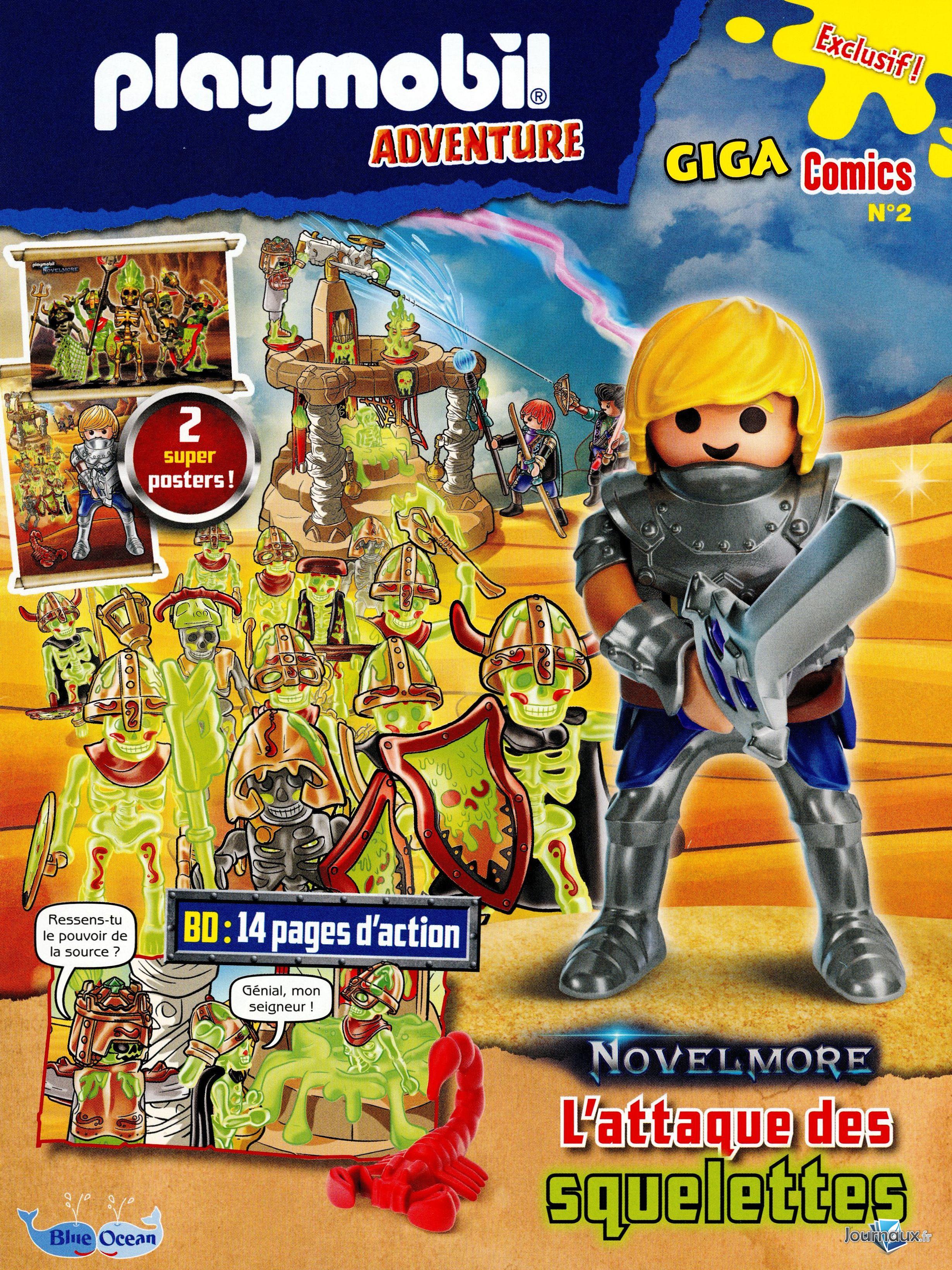 Playmobil Adventure Giga Comics  n° 2 2024-03-14