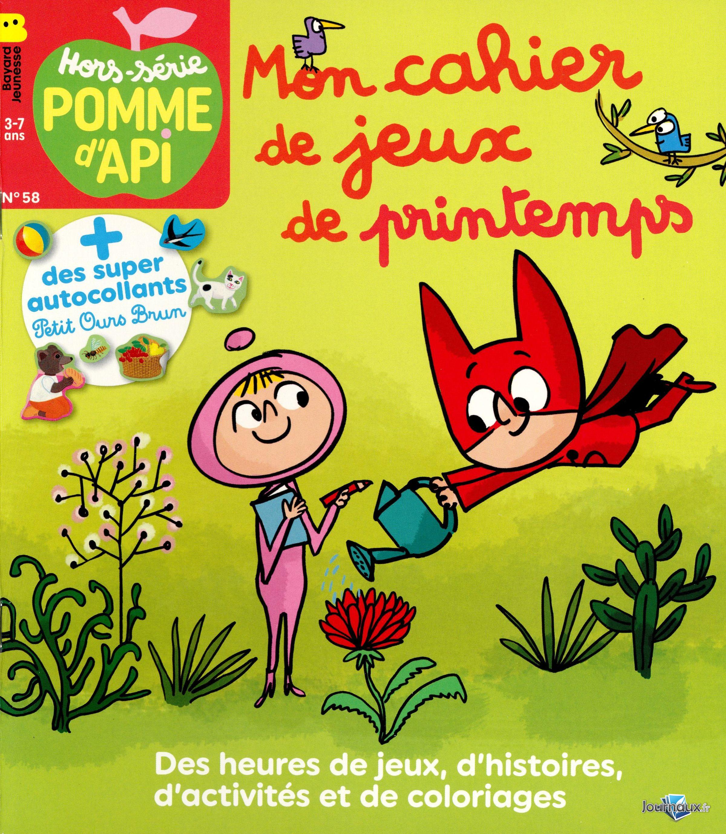 Pomme d'Api + Cahier de Jeux n° 710 2025-03-27