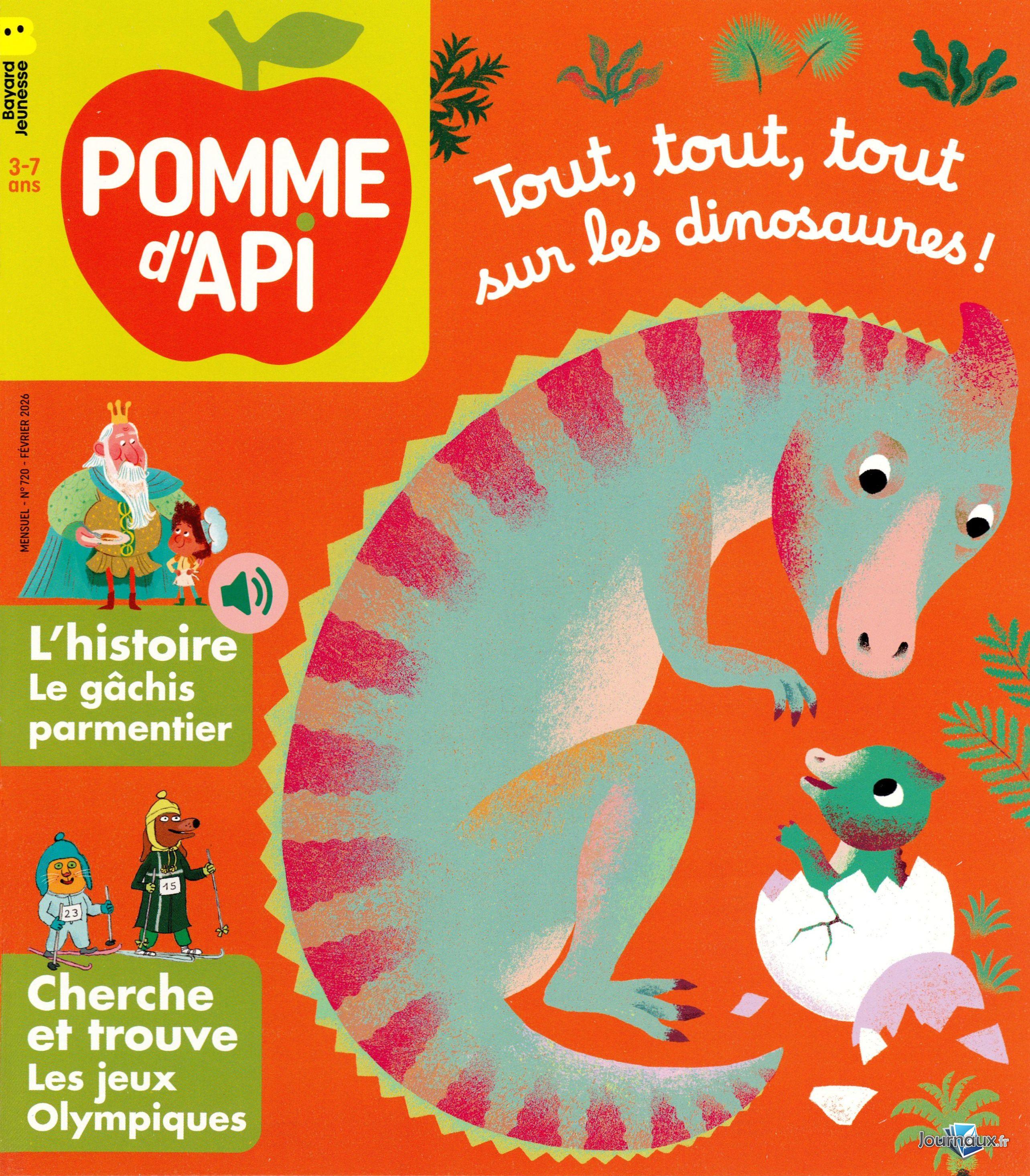 Pomme d'Api + Cahier de Jeux n° 720 2026-01-21
