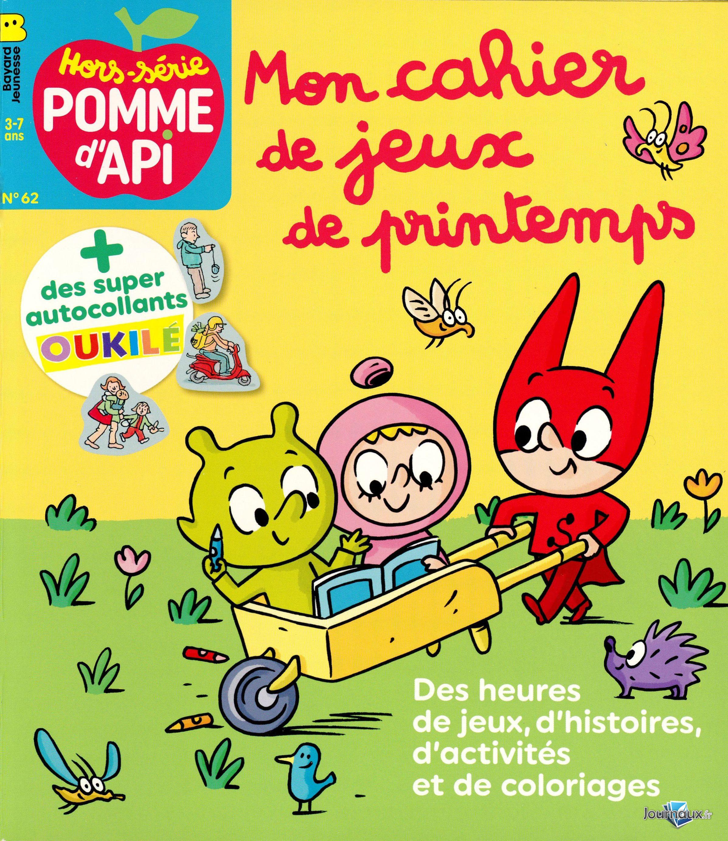 Pomme d'Api + Cahier de Jeux n° 722 2026-03-26