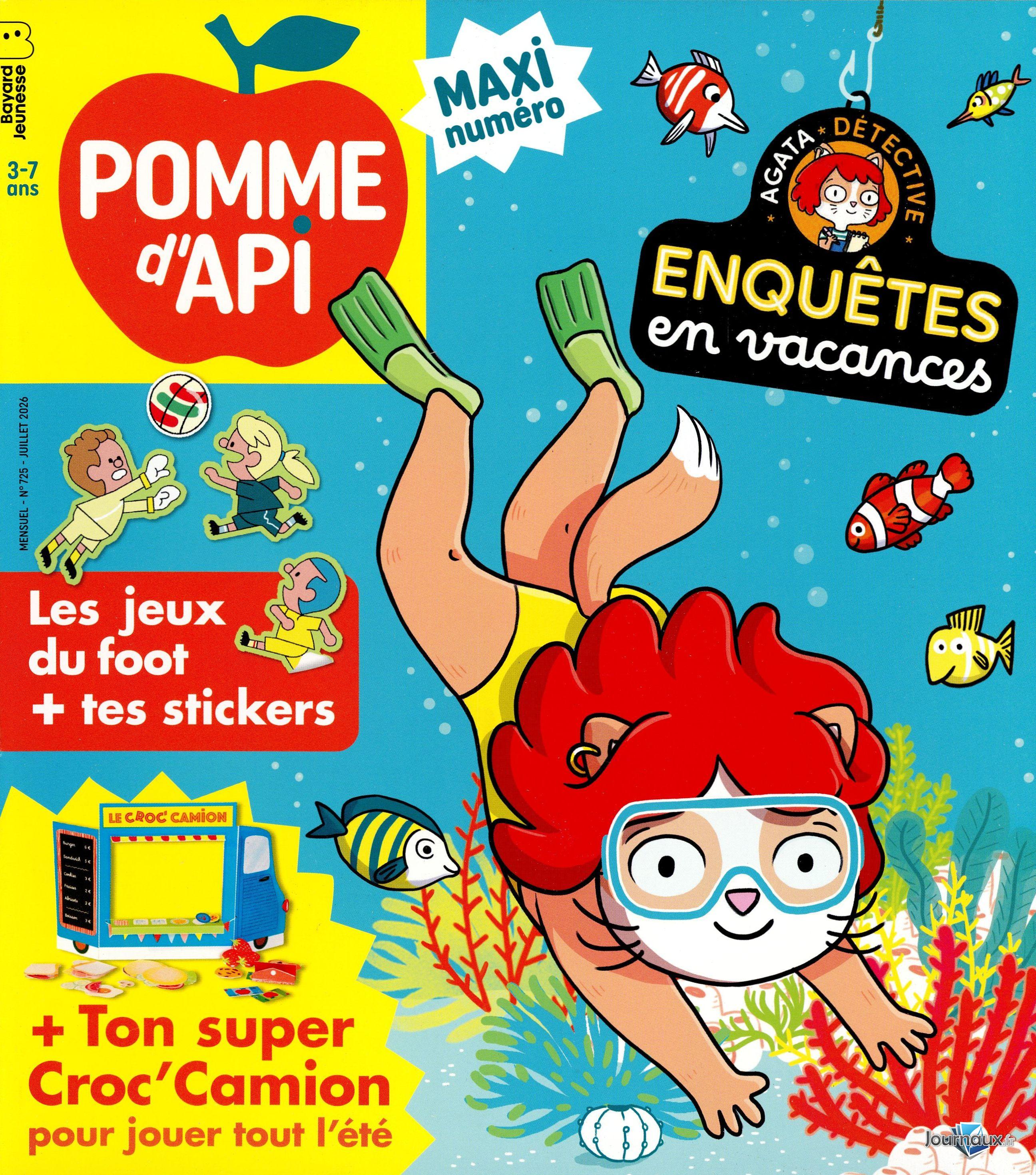 Pomme d'Api + Cahier de Jeux n° 725 2026-06-24