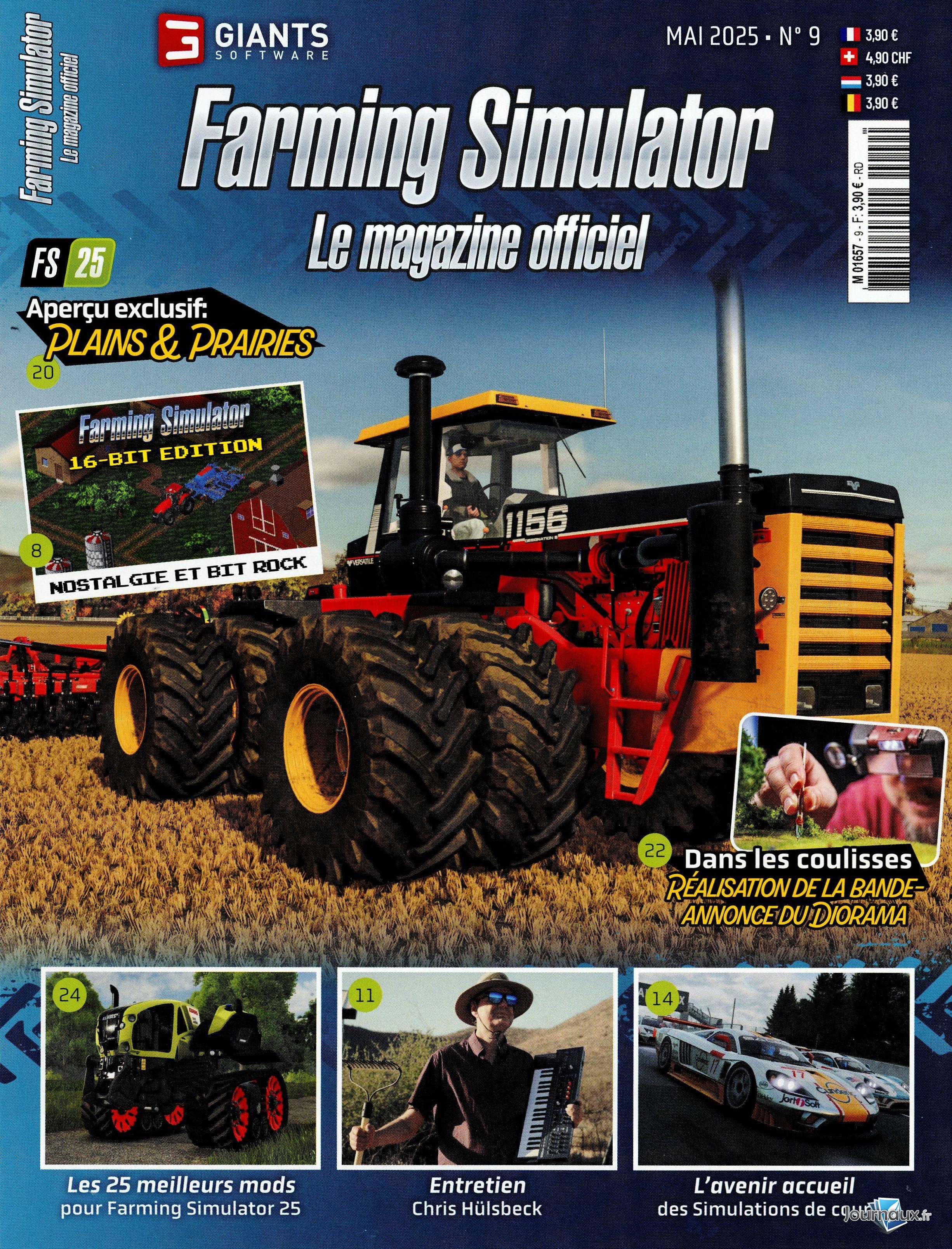 Farming Simulator - le magazine officiel  n° 9 2025-05-09