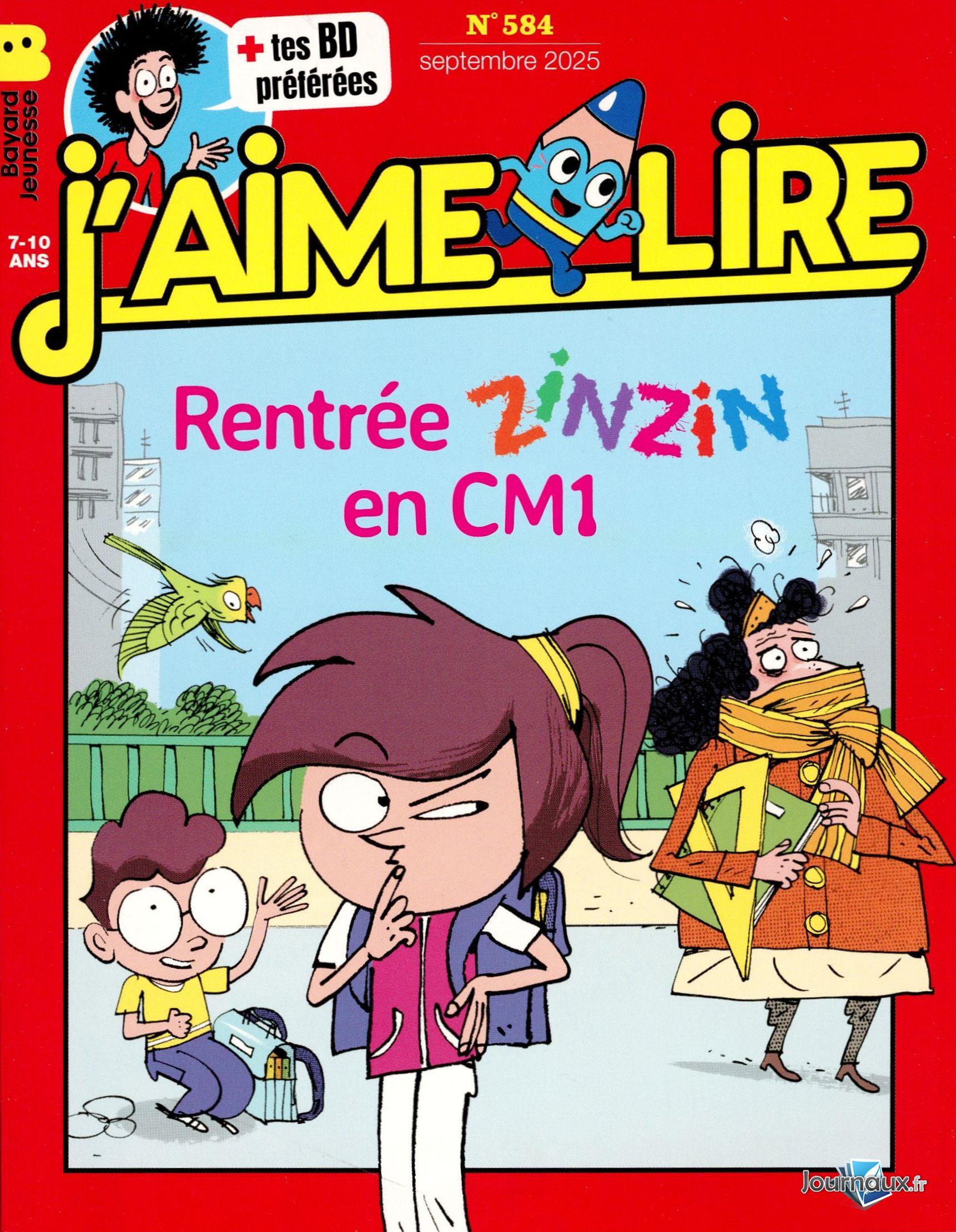 J'Aime Lire  n° 584 2025-08-19