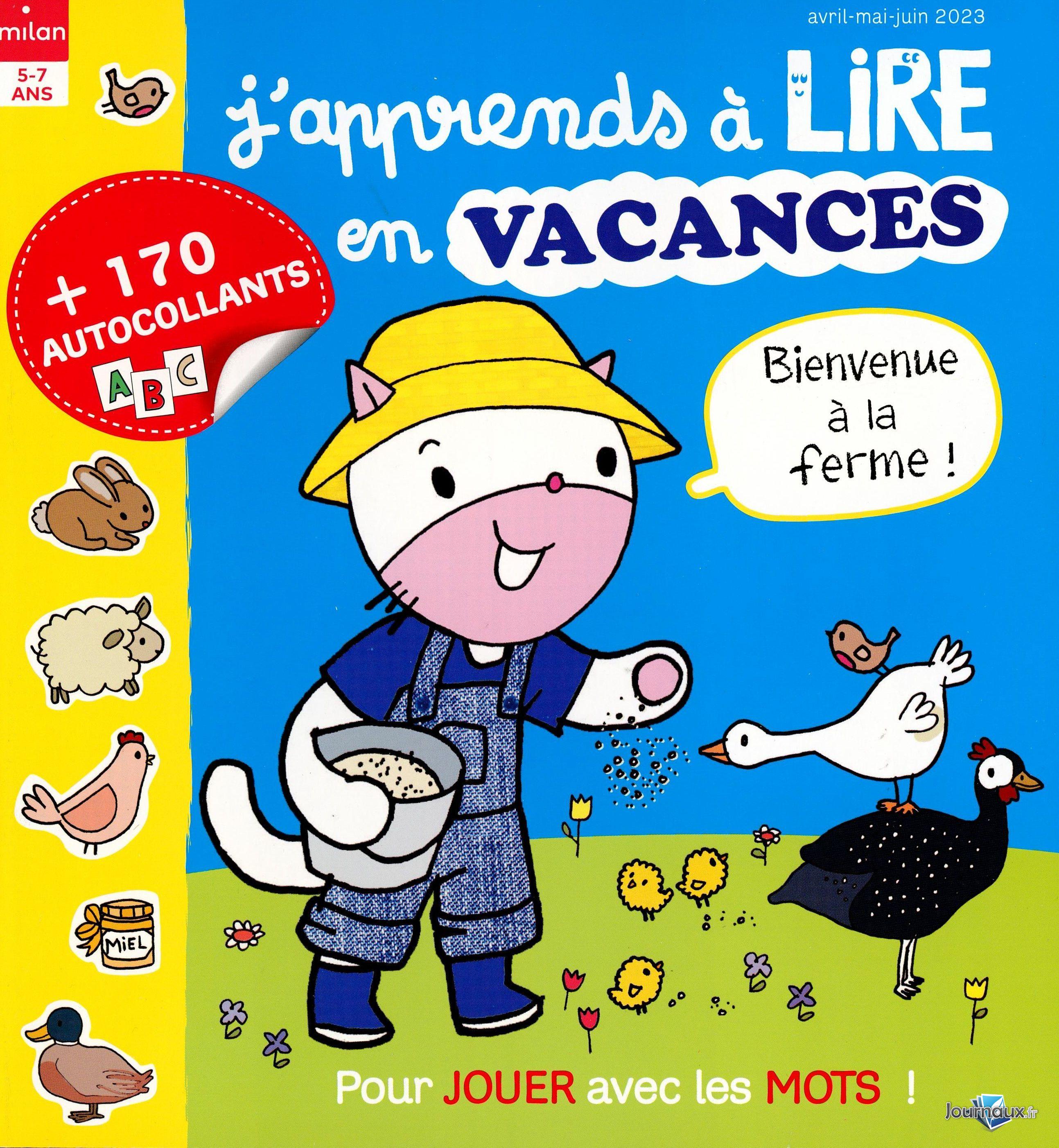 J'Apprends à Lire + J'Apprends à Lire en Vacances  n° 18 2023-03-30