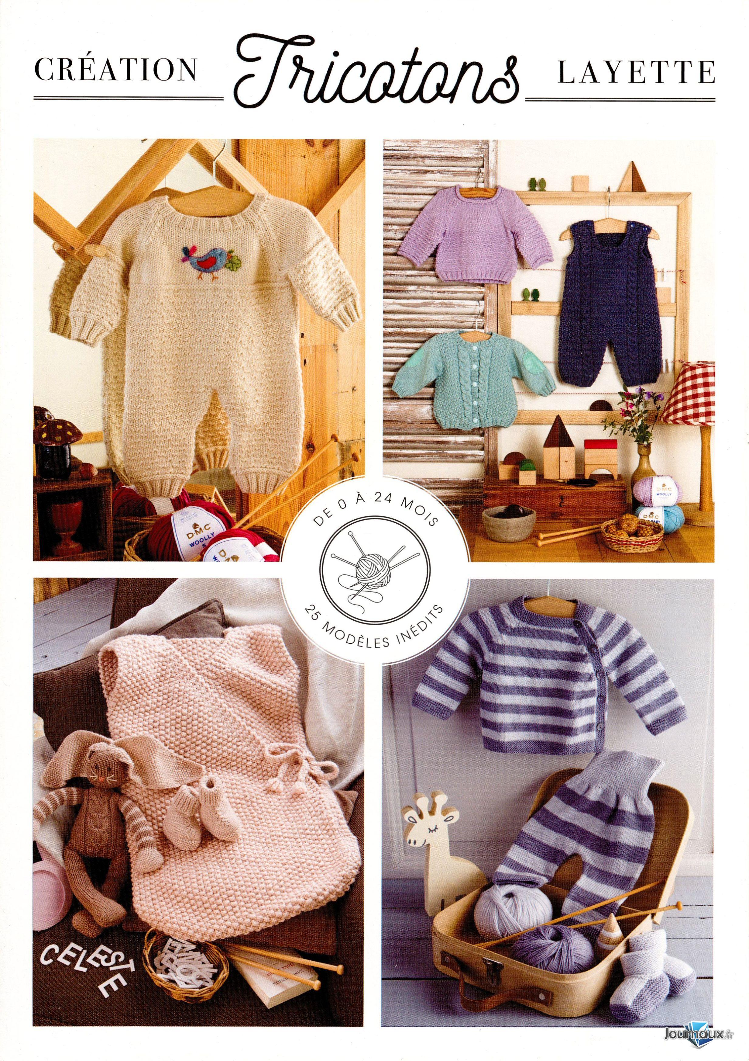 Tricotons Layettes Pack  n° 6 2025-07-03