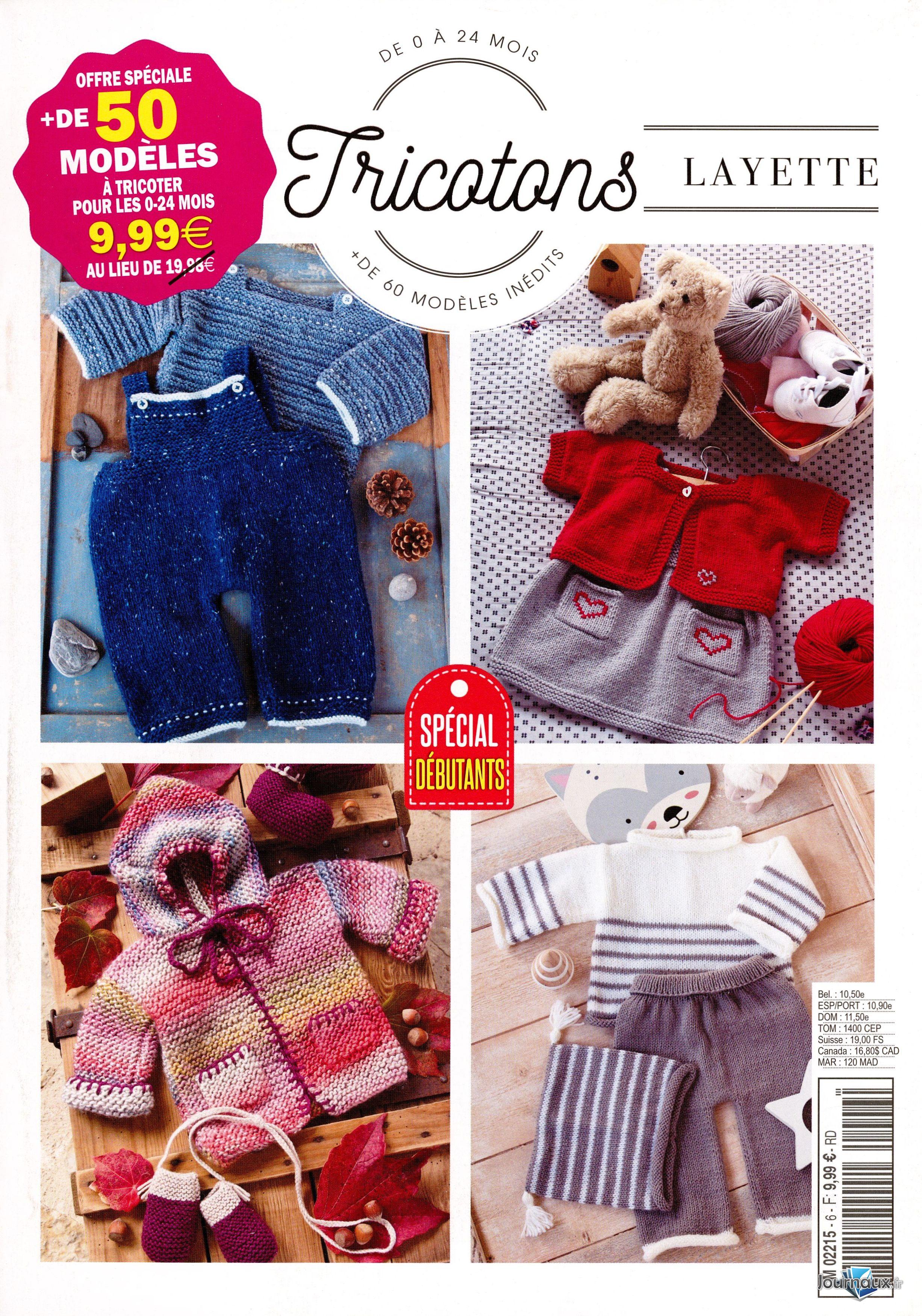 Tricotons Layettes Pack  n° 6 2025-07-03