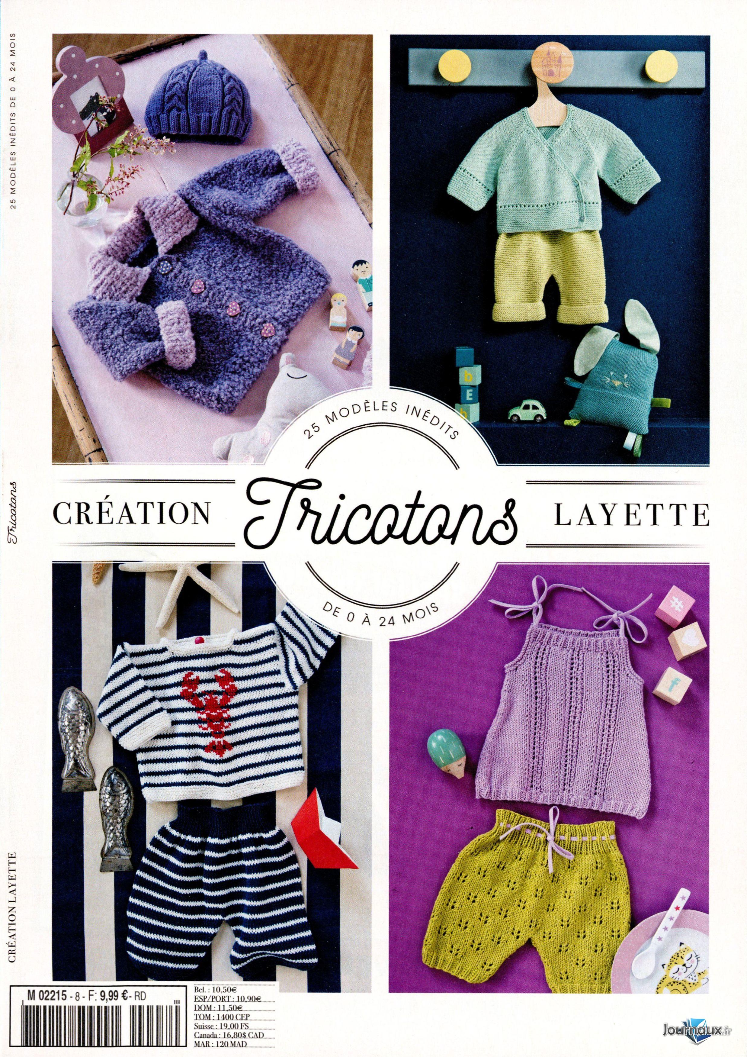 Tricotons Layettes Pack  n° 8 2026-04-23