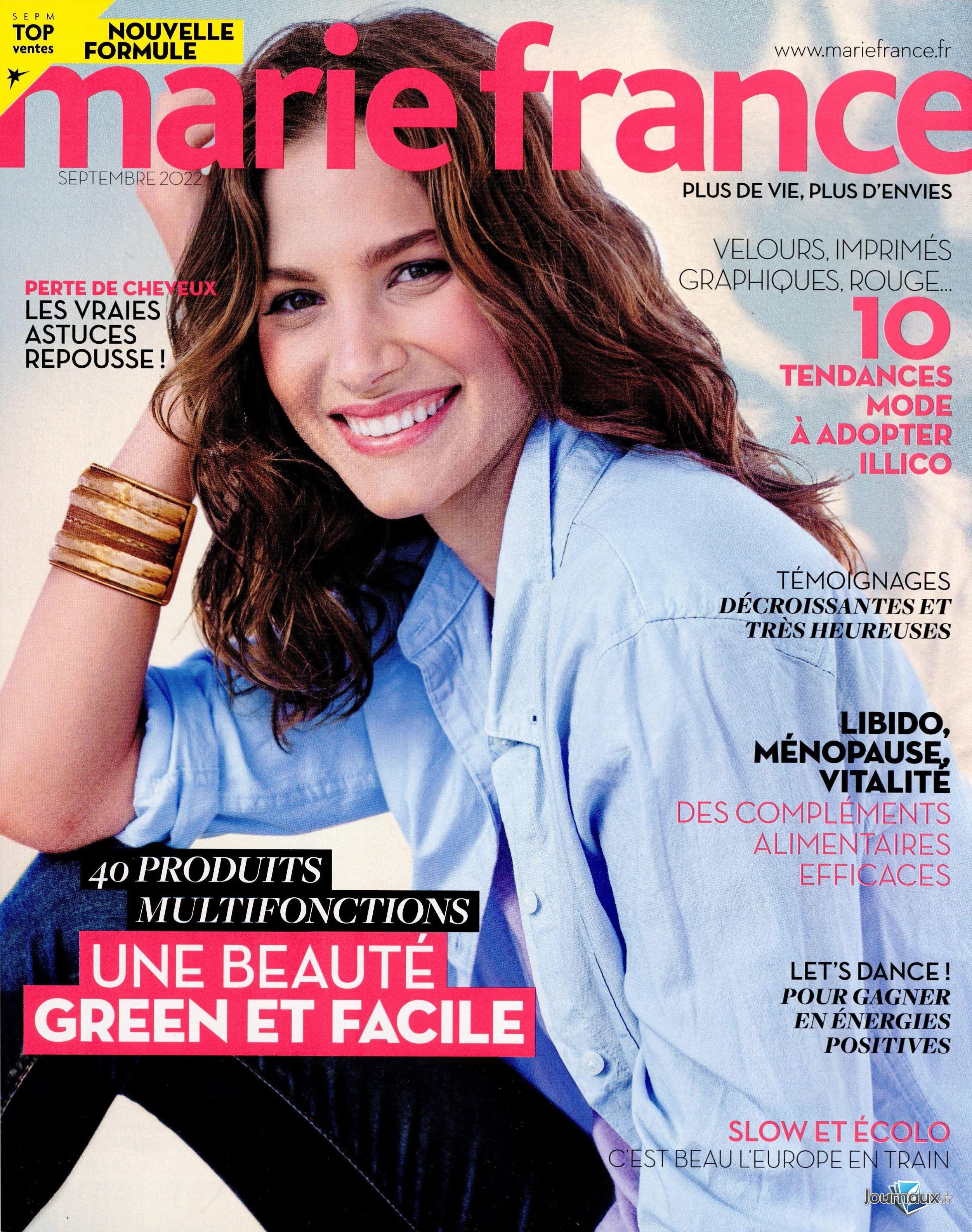 Modes & Travaux + Marie France n° 1463 2022-09-01