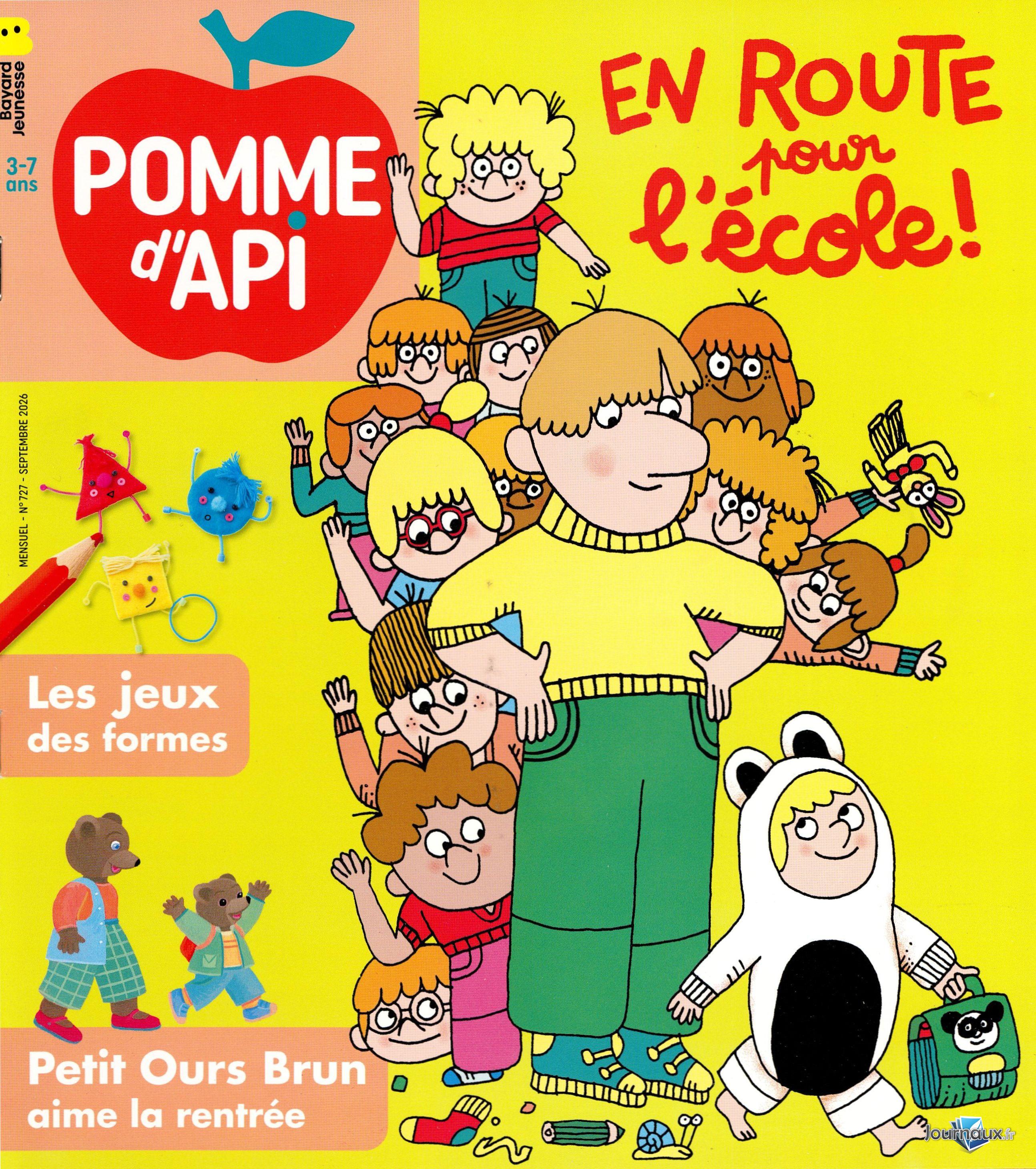 Pomme d'Api  n° 727 2026-08-25