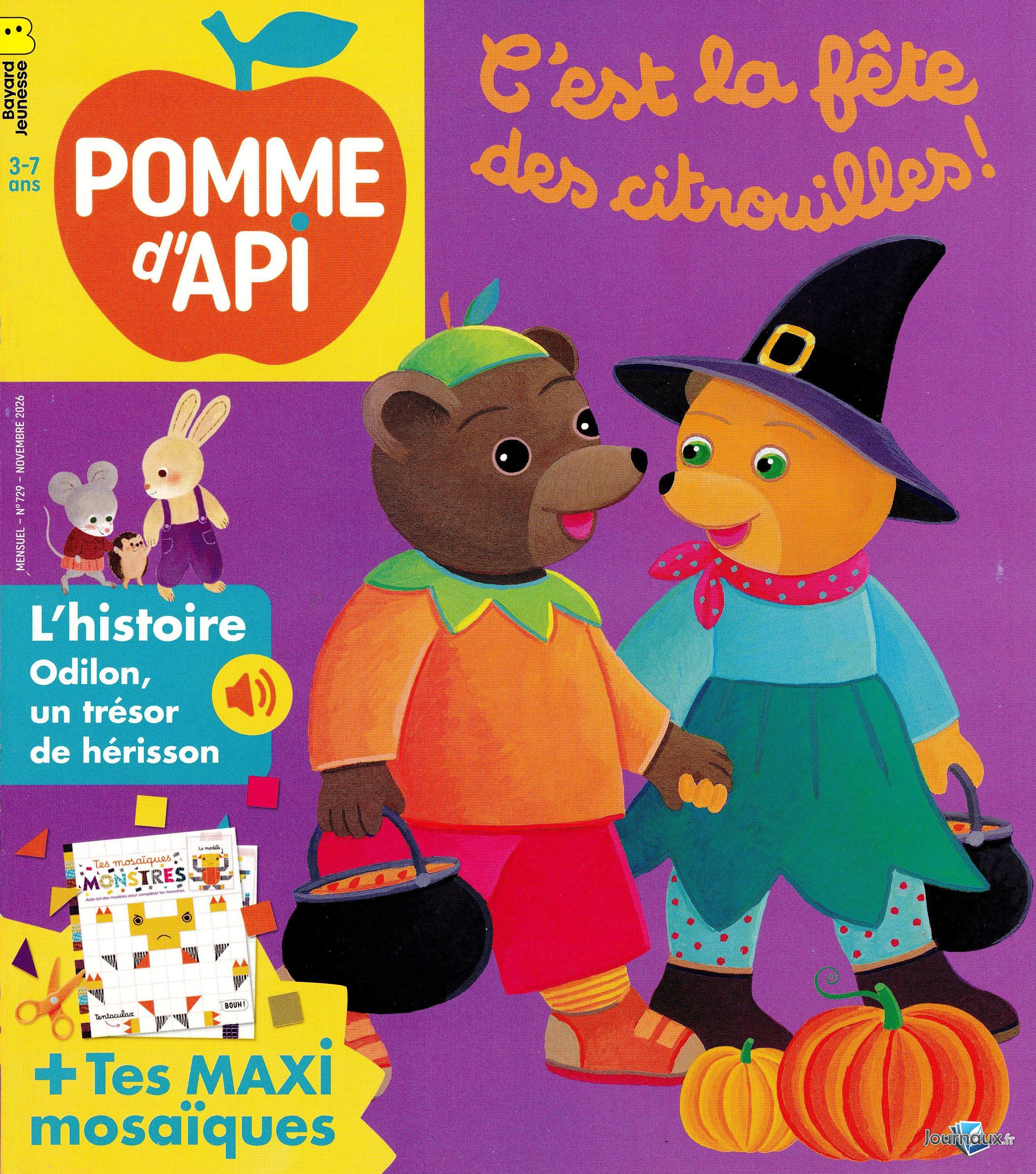 Pomme d'Api n° 729 2026-10-20