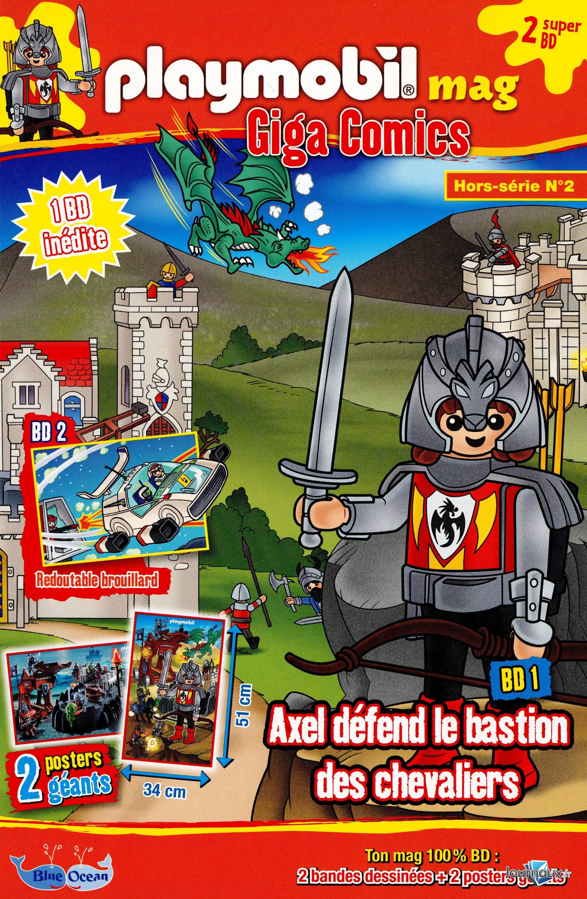 Playmobil Mag Giga Comics  n° 2 2024-07-16